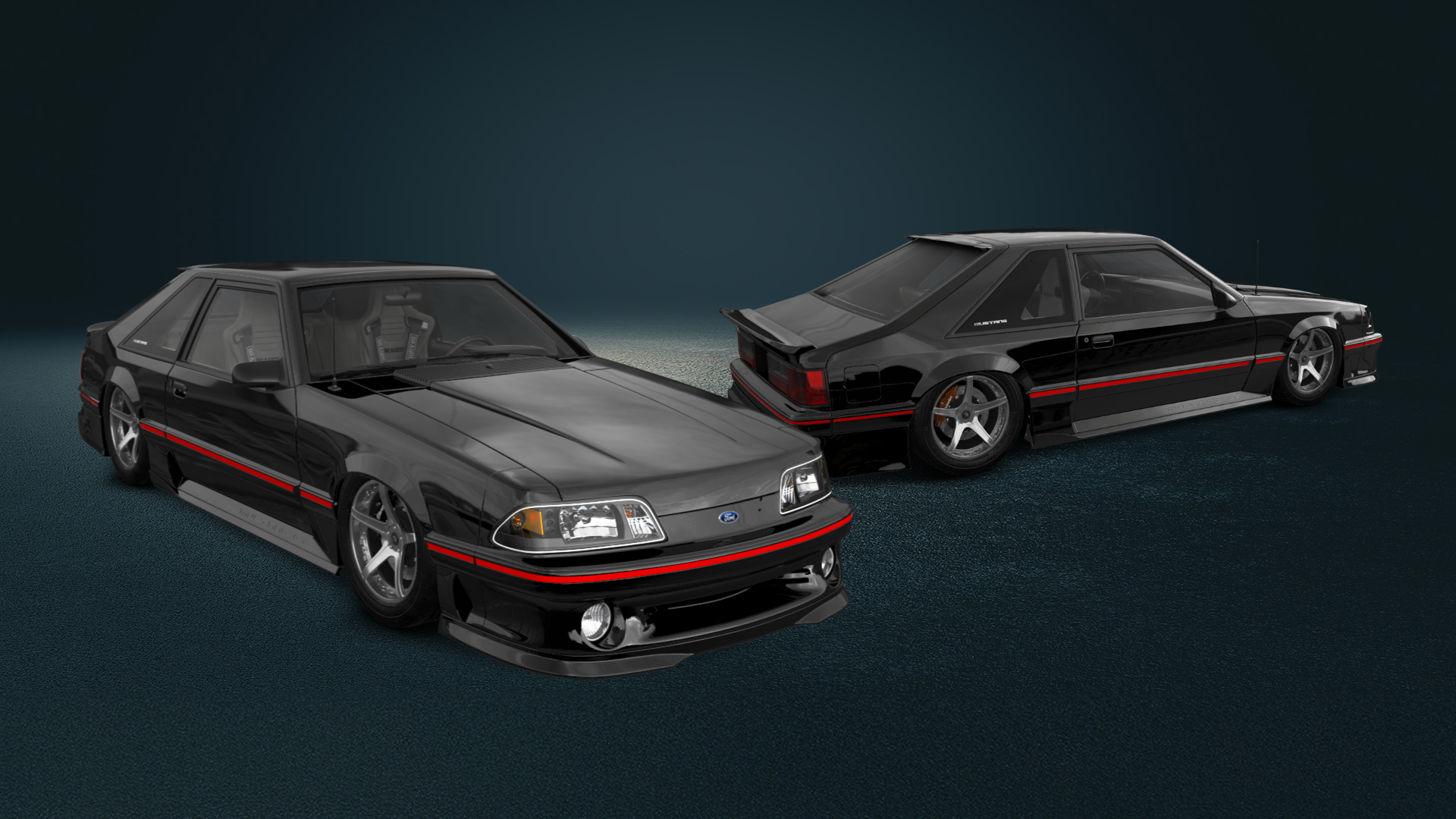 Ford Mustang 3 Door Hatchback 1988