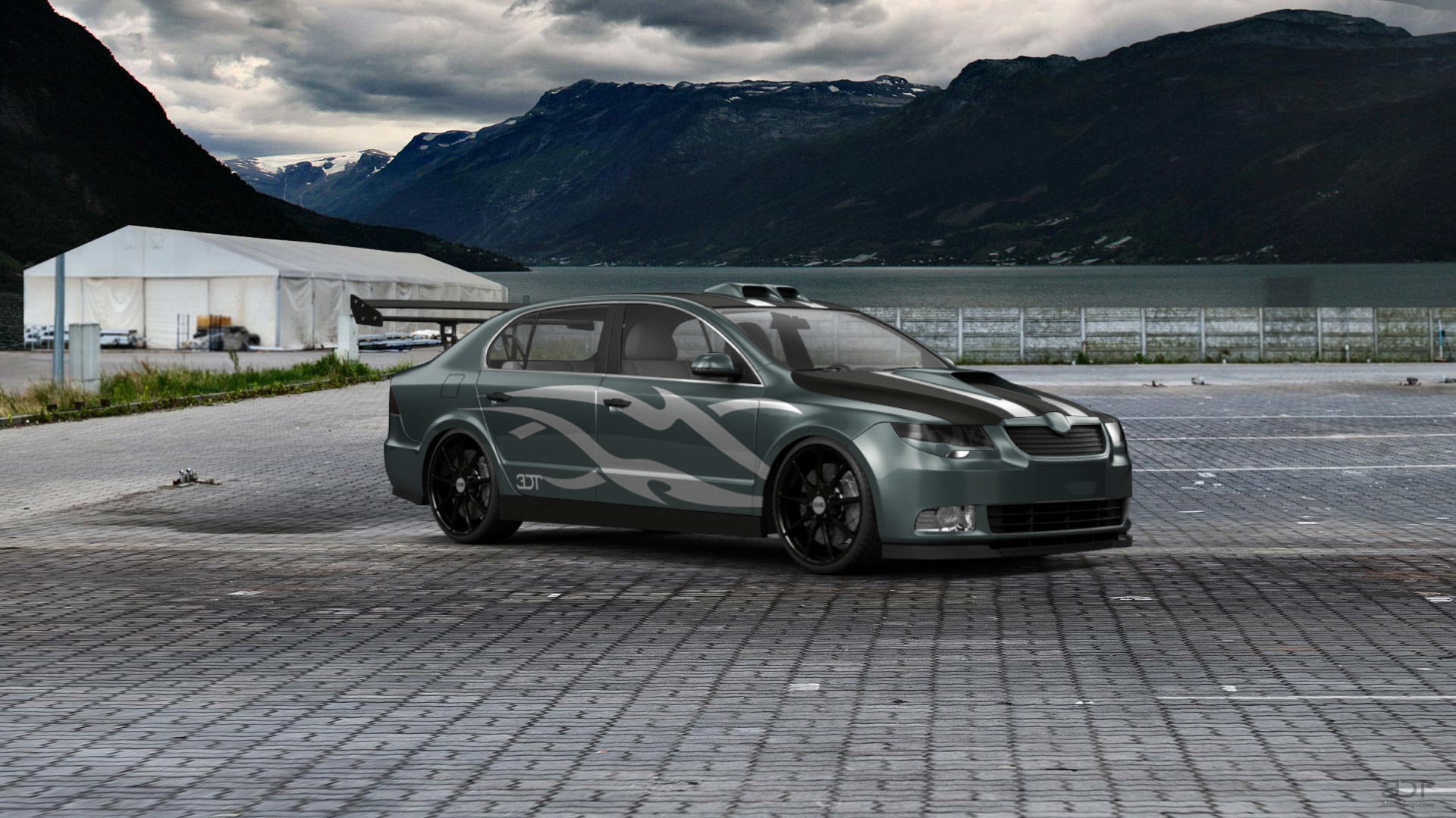 Skoda Superb Sedan 2009 tuning