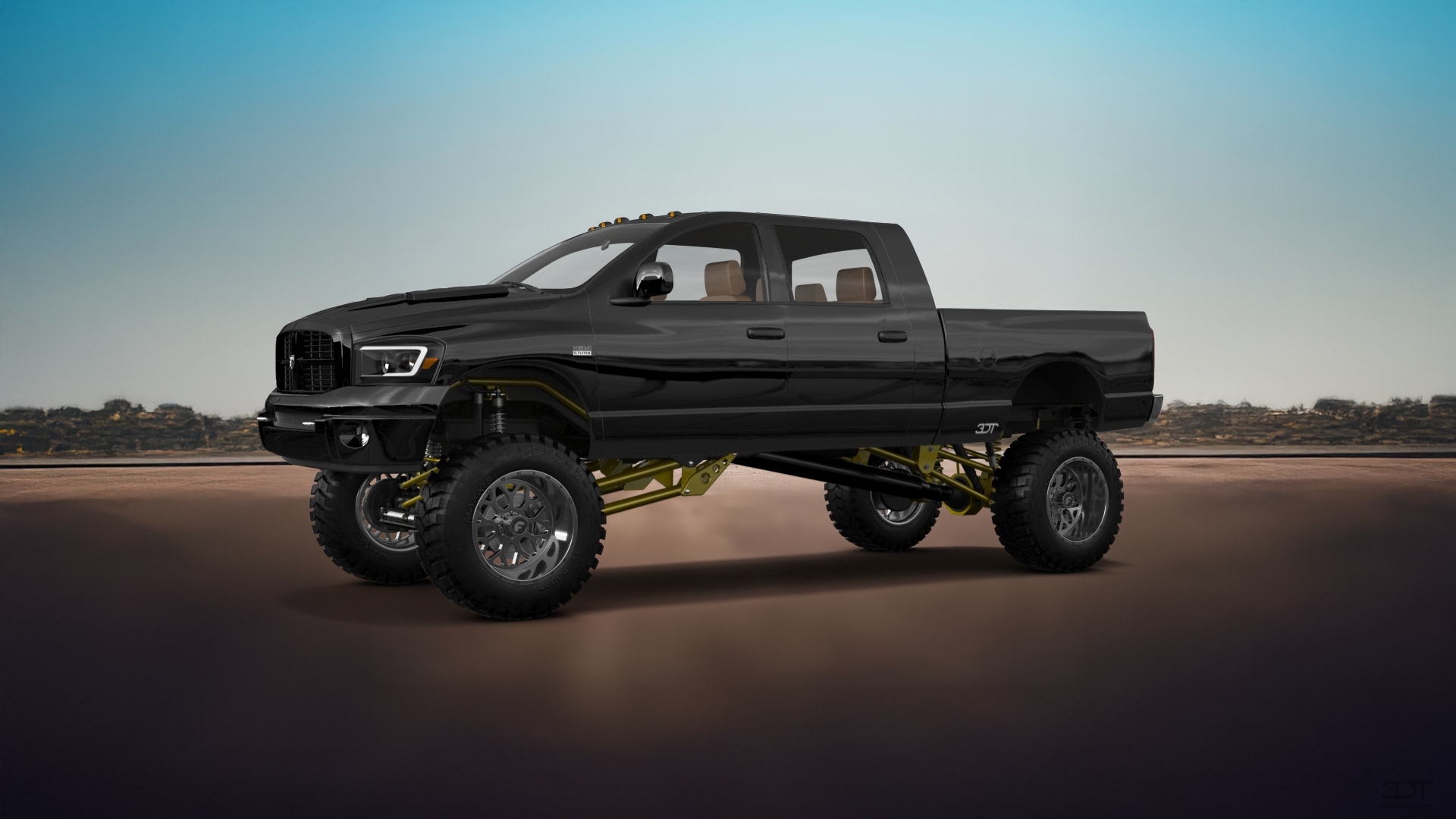 Dodge Ram 2500 4 Door pickup truck 2007 tuning