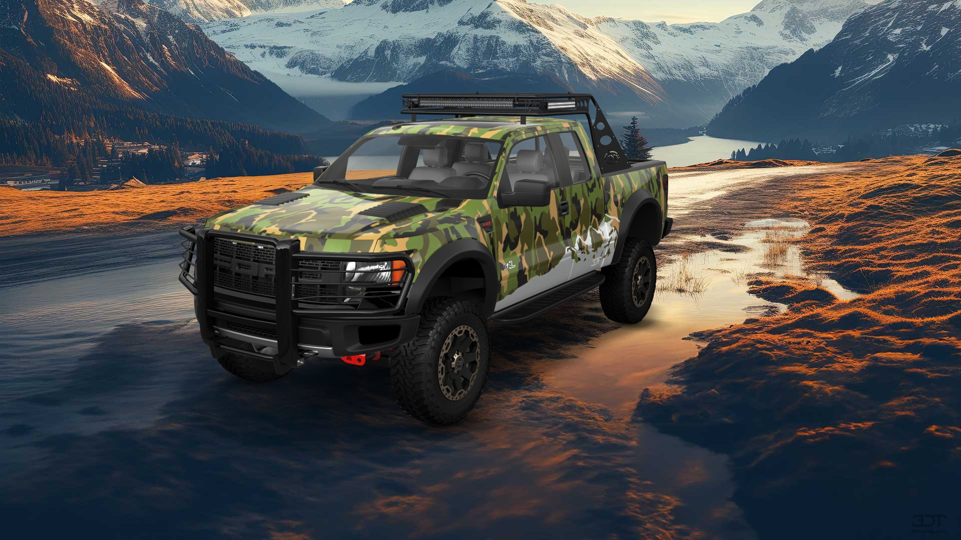 Ford F-150 SVT Raptor 2 Door pickup truck 2010 tuning