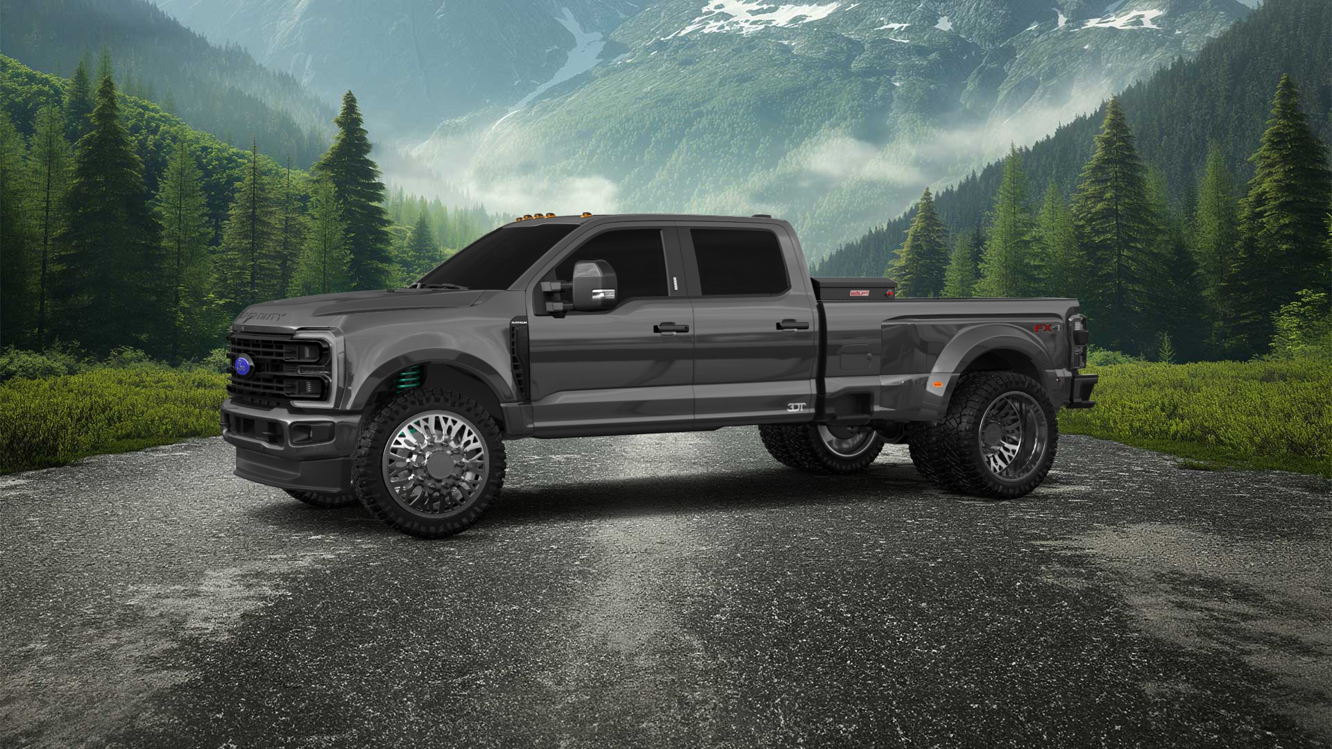 Ford F-350 DRW Crew Cab 4 Door pickup truck 2023 tuning