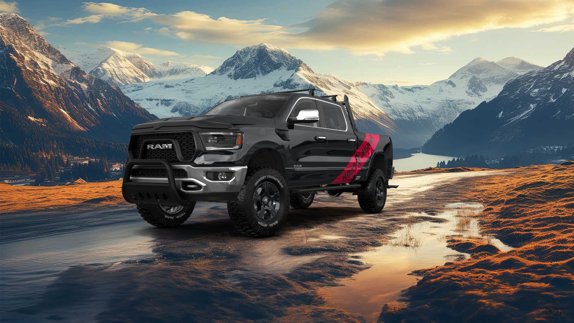 Dodge Ram 1500 Crew Cab 6.4' box 4 Door Truck 2020