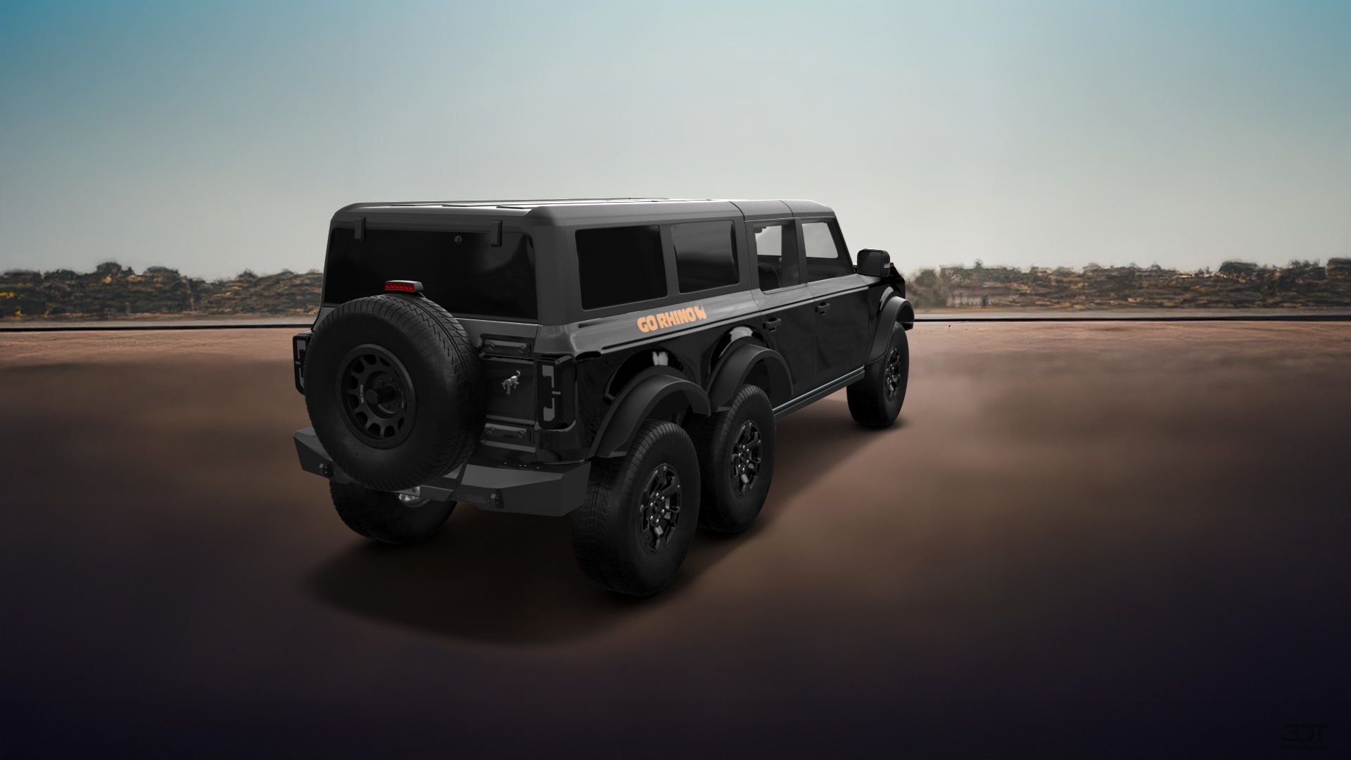 Ford Bronco 6X6 4 Door pickup truck 2021 Images
