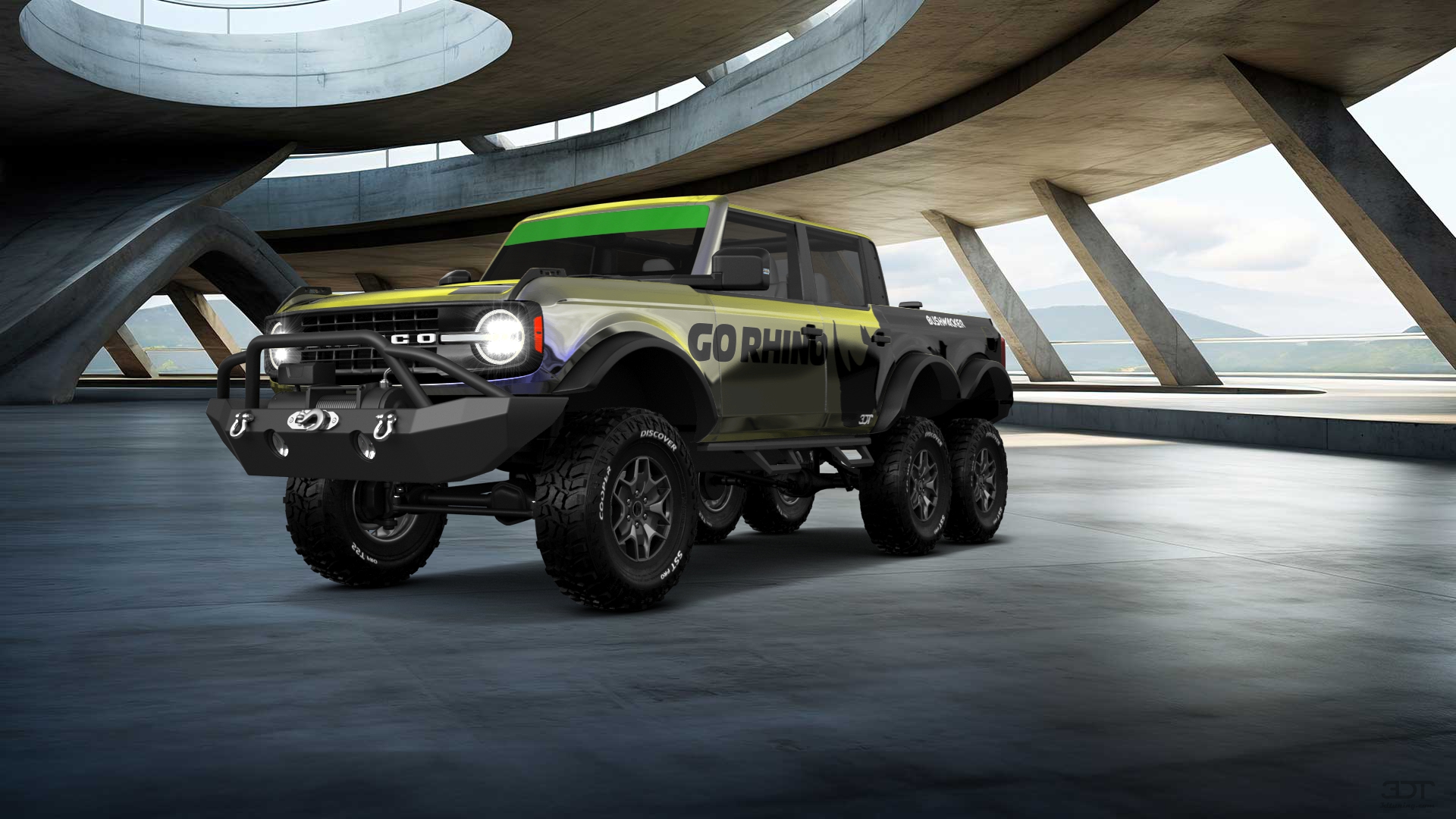 Ford Bronco 6X6 4 Door pickup truck 2021 tuning
