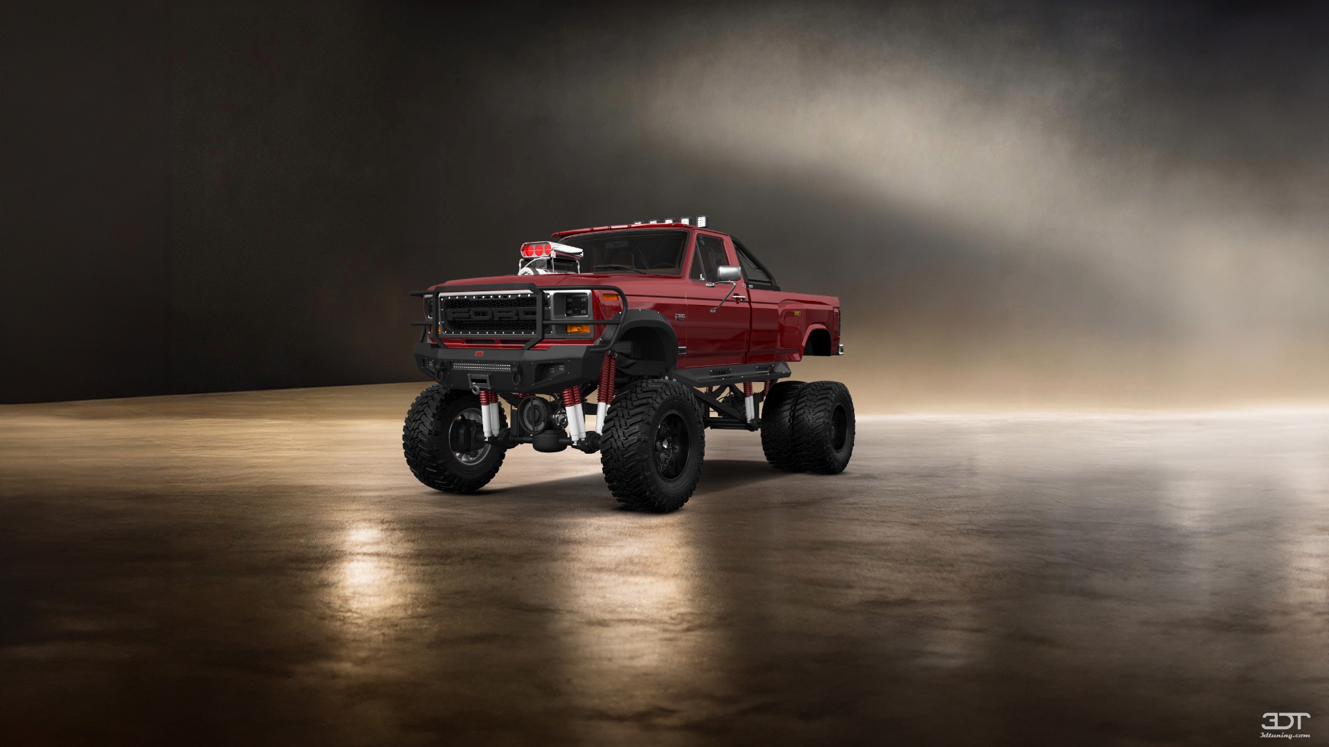 Ford F-350 Dually Regular Cab 2 Door pickup truck 1980 tuning