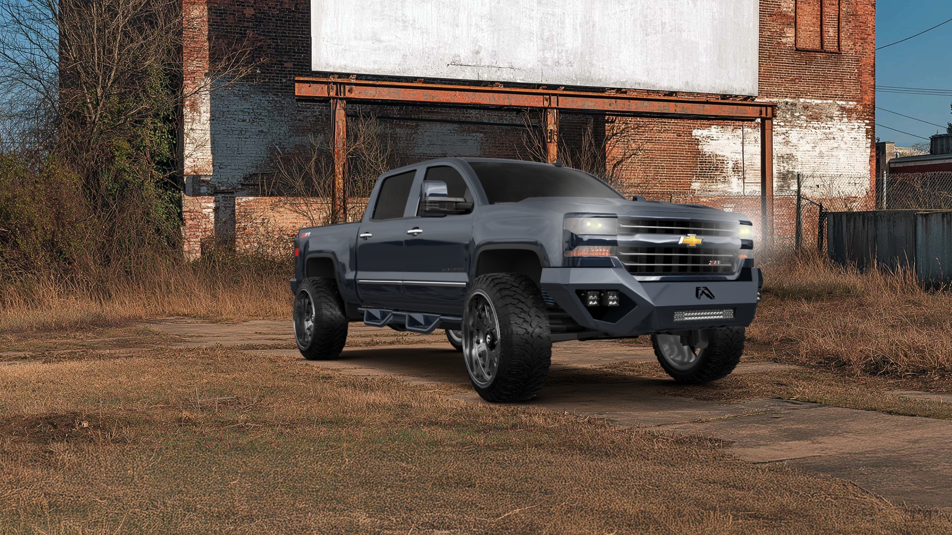 Chevrolet Silverado 1500 4 Door pickup truck 2016 tuning