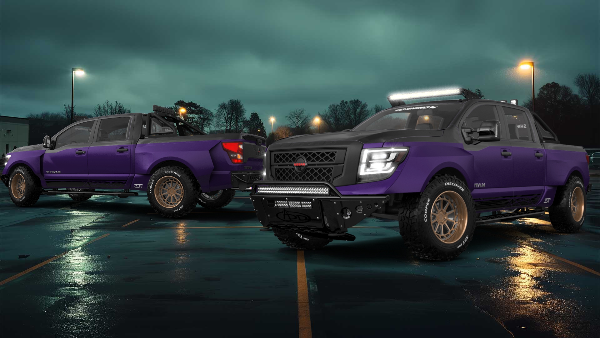 Nissan Titan 4 Door pickup truck 2021 tuning