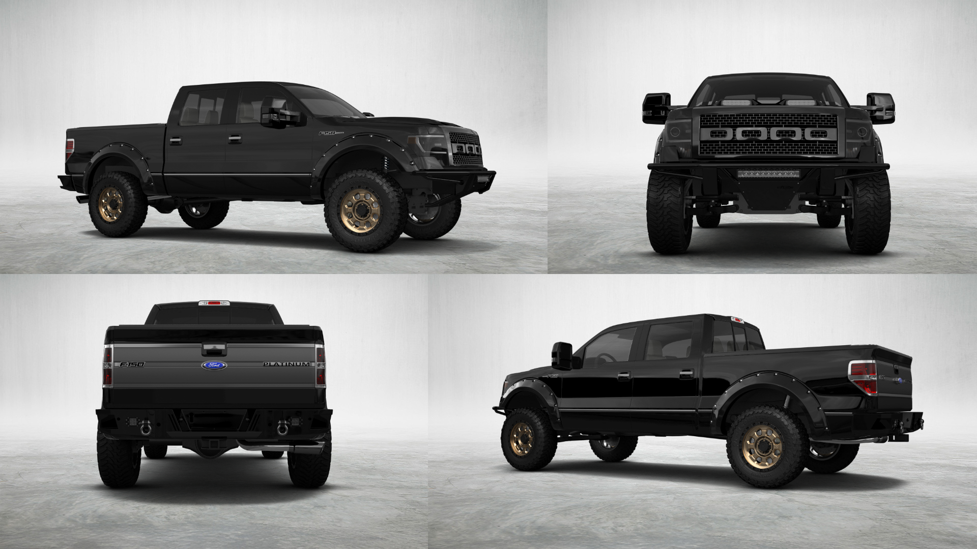 Ford F-150 Crew Cab 4 Door pickup truck 2013