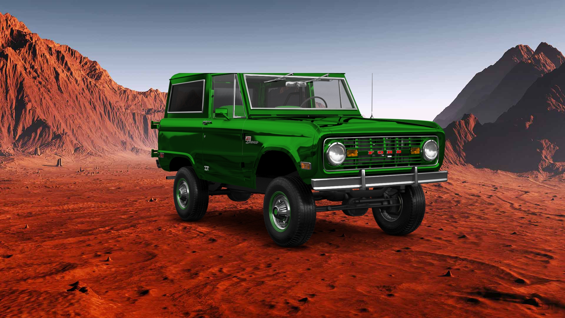 Ford Bronco 3 Door SUV 1965