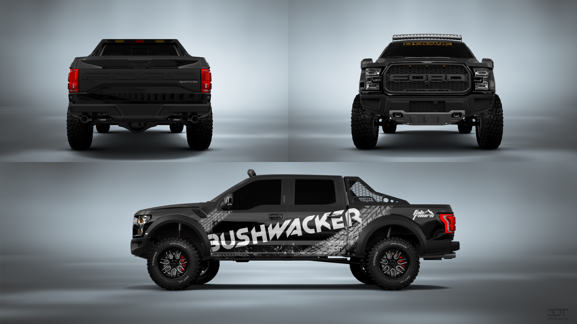 Ford F-150 Raptor 4 Door pickup truck 2017 tuning