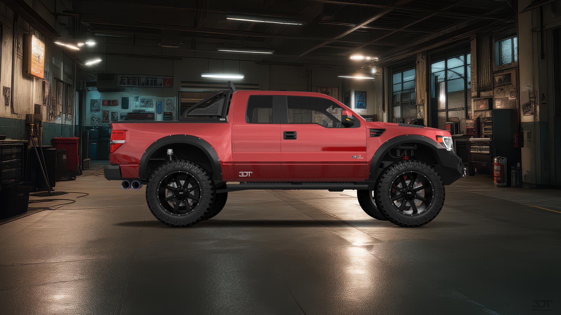 Ford F-150 SVT Raptor 2 Door pickup truck 2010 tuning