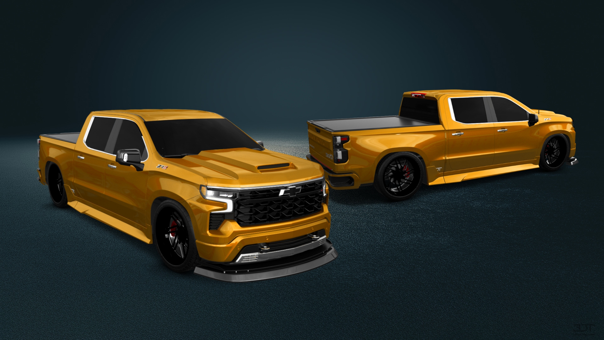 Chevrolet Silverado 1500 Crew Cab 5.8 ft box 4 Door pickup truck 2023 tuning