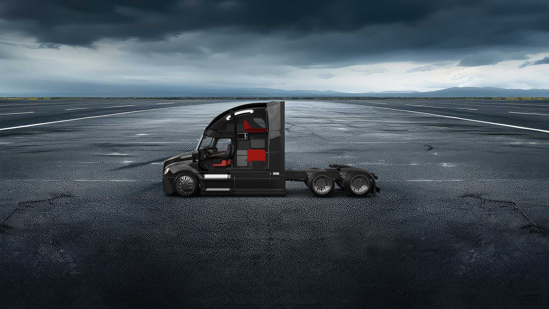Freightliner Cascadia Sleeper Cab Truck 2018