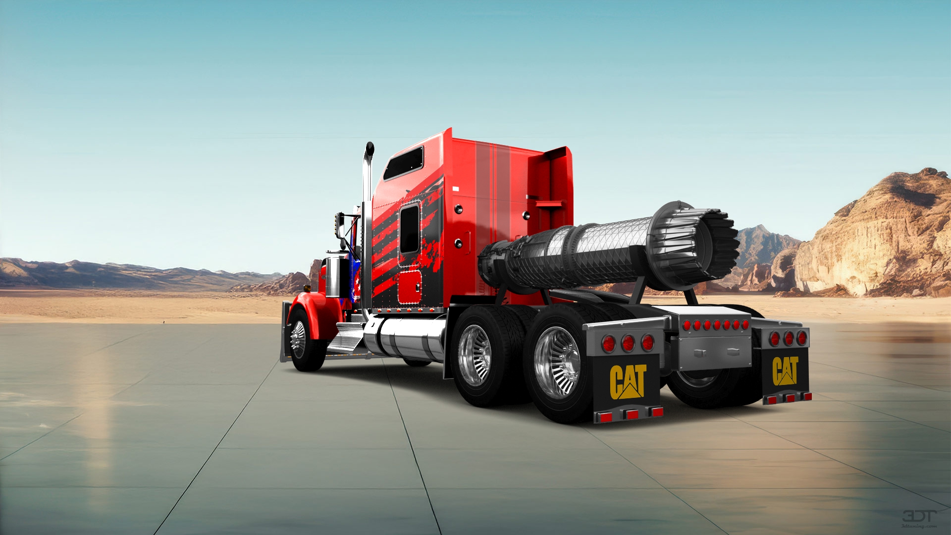 Kenworth W900 Sleeper Cab Truck 2015 tuning