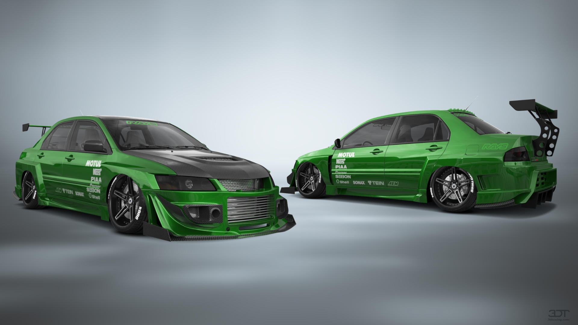 Mitsubishi Lancer Evo IX 4 Door Saloon 2005 tuning