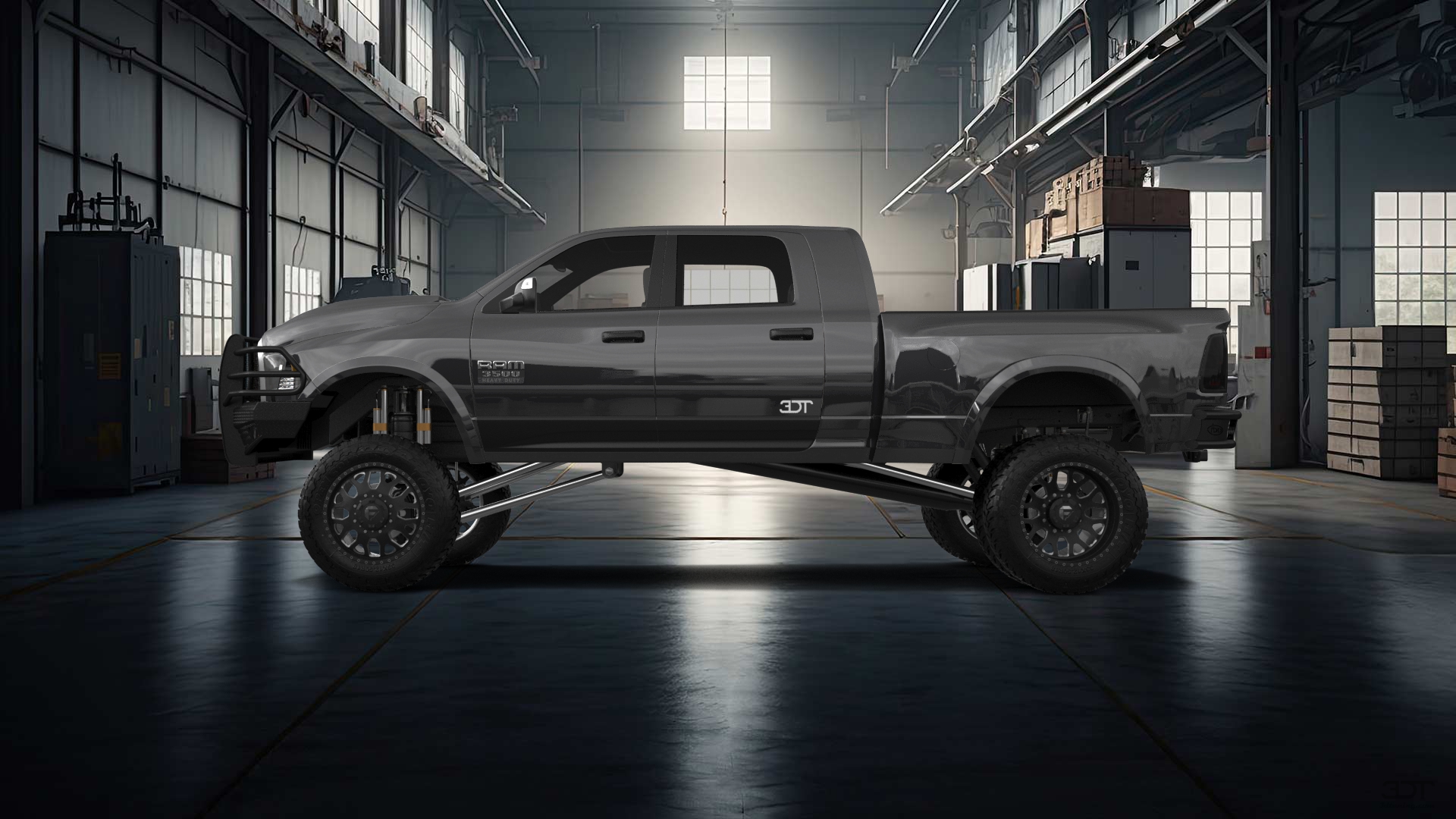 Dodge Ram 3500 4 Door Truck 2014