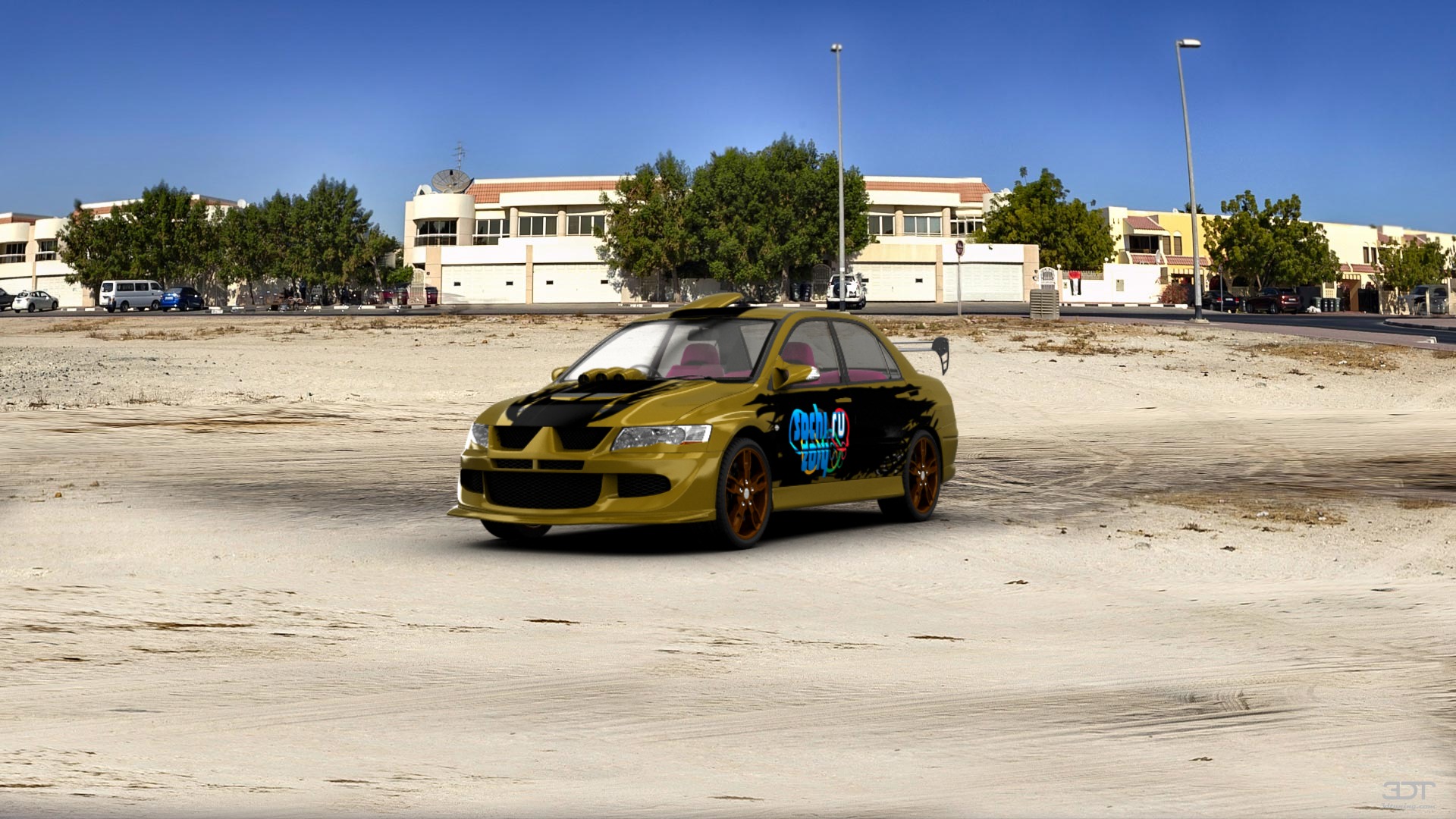 Mitsubishi Lancer Evo VII sedan 2001 tuning