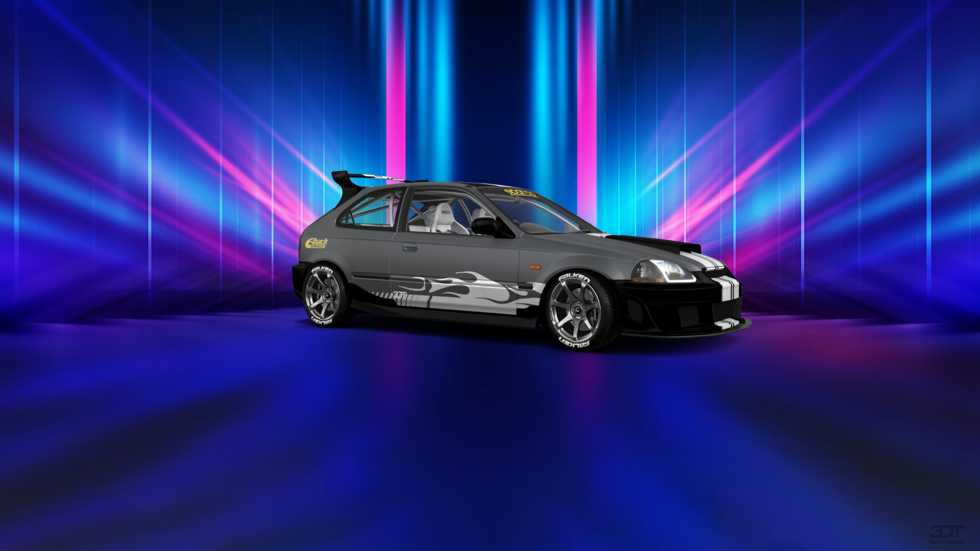 Honda Civic 3 Door Hatchback 1997 Imagens
