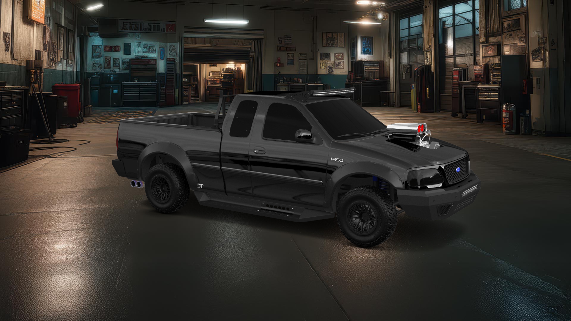 Ford F-150 SuperCab 2 Door pickup truck 1997 tuning