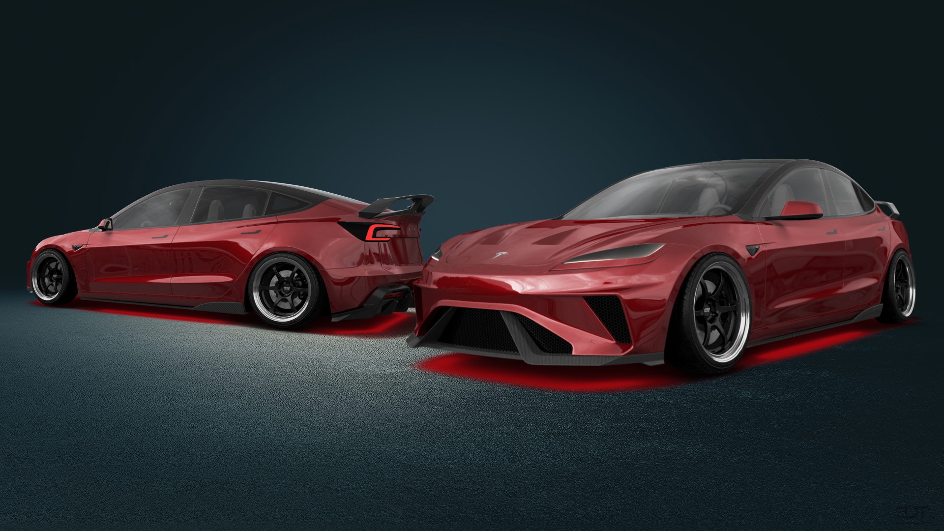 Tesla Model 3 4 Door Saloon 2023 tuning