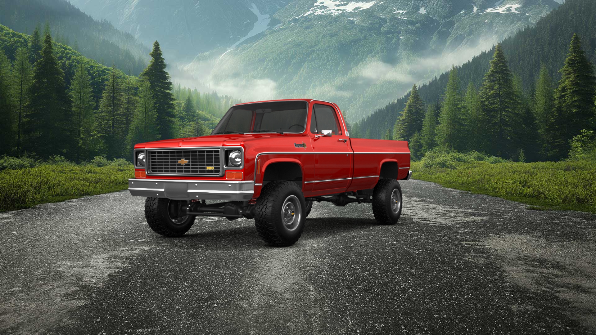 Chevrolet Silverado C-10 2 Door pickup truck 1973