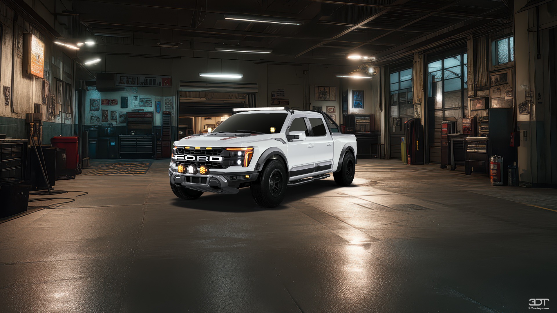 Ford F-150 Raptor 4 Door pickup truck 2024 tuning