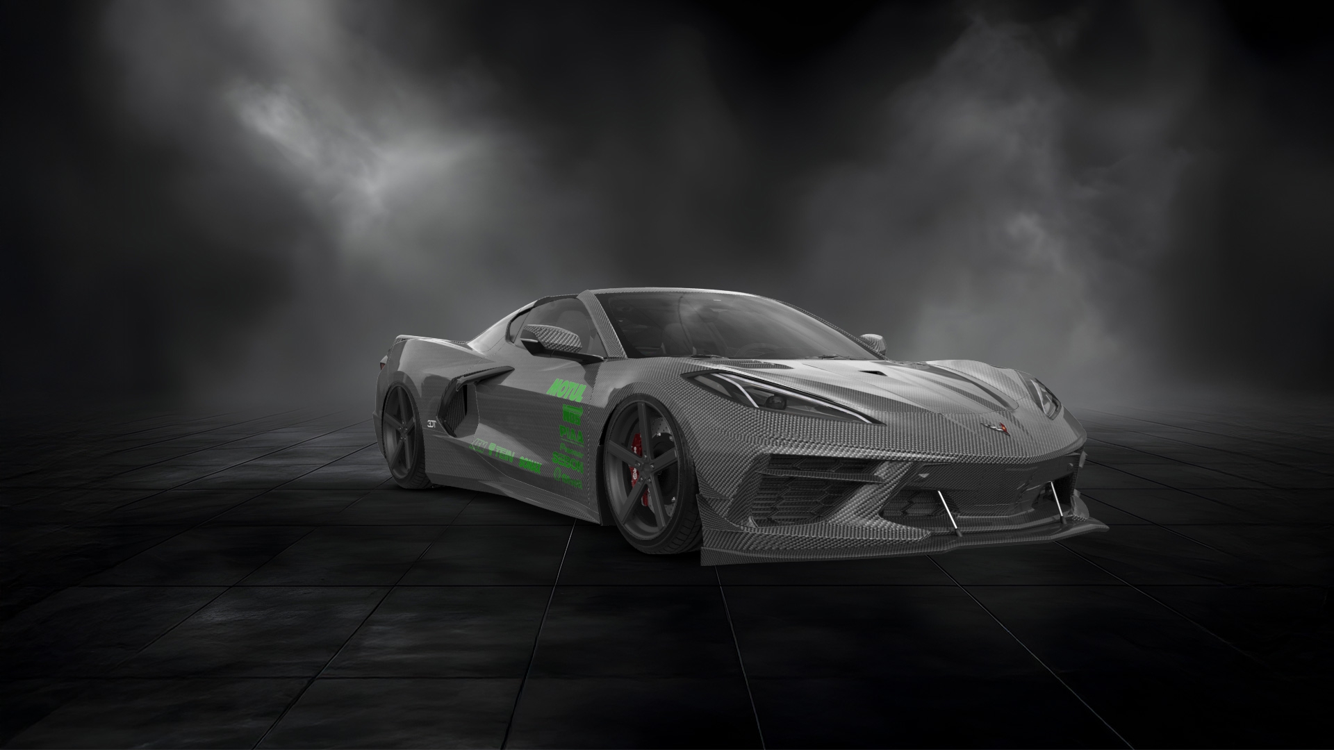 Chevrolet Corvette 2 door targa top 2020 tuning