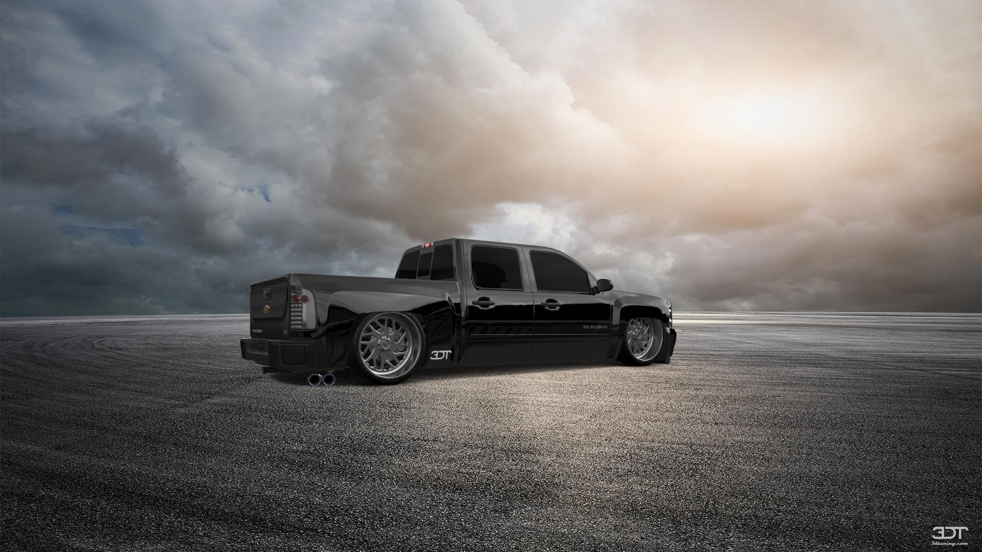 Chevrolet Silverado 1500 Crew Cab 4 Door pickup truck 2007 tuning