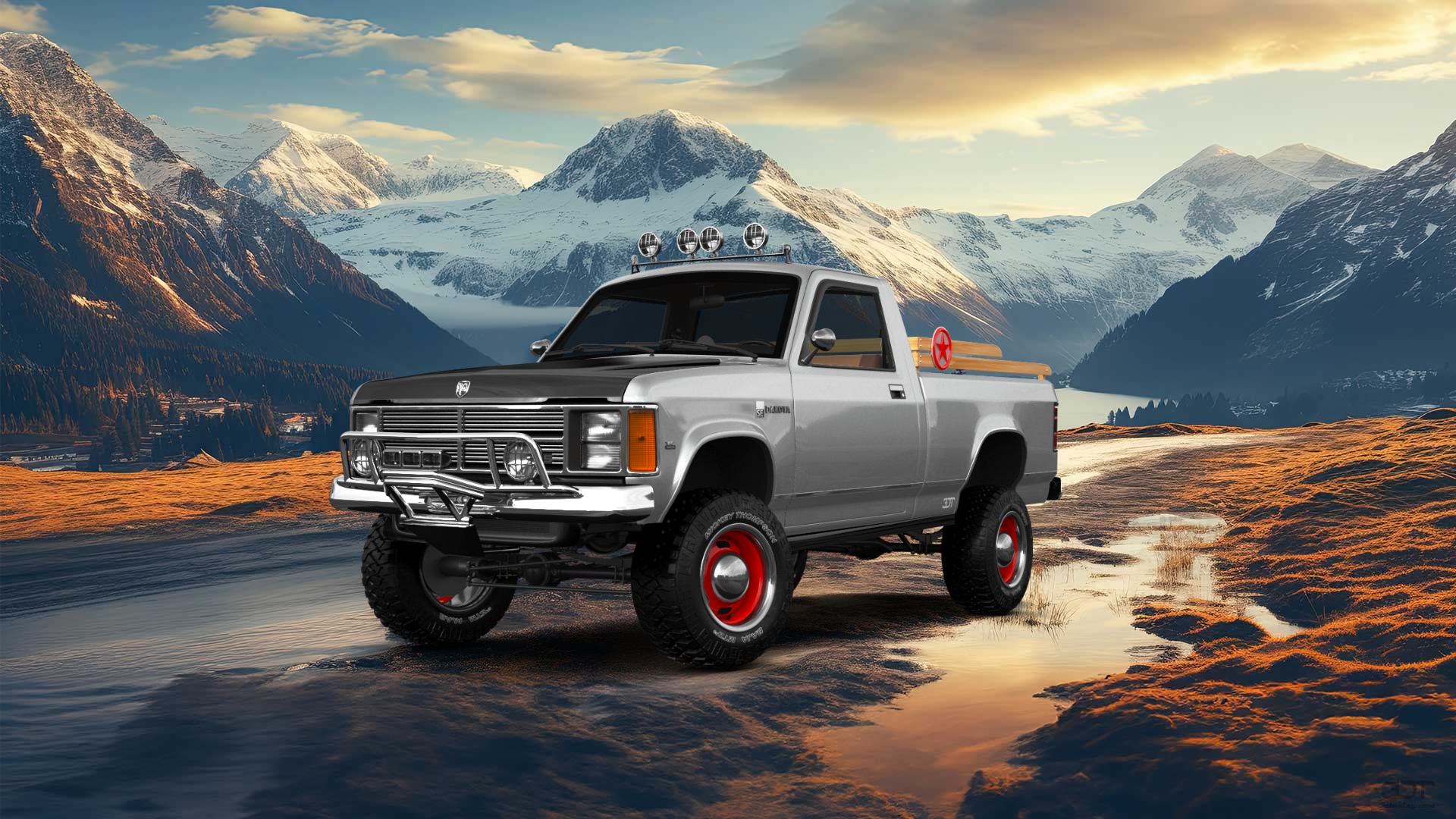 Dodge Dakota Regular Cab 2 Door pickup truck 1987