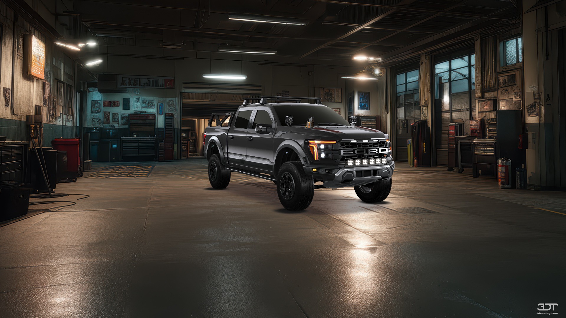 Ford F-150 Raptor 4 Door pickup truck 2024 tuning