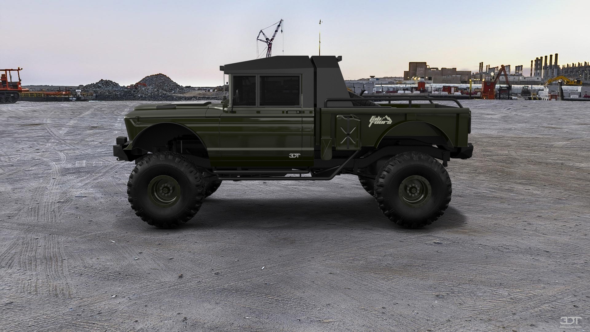 Jeep Kaiser M715 2 Door pickup truck 1968