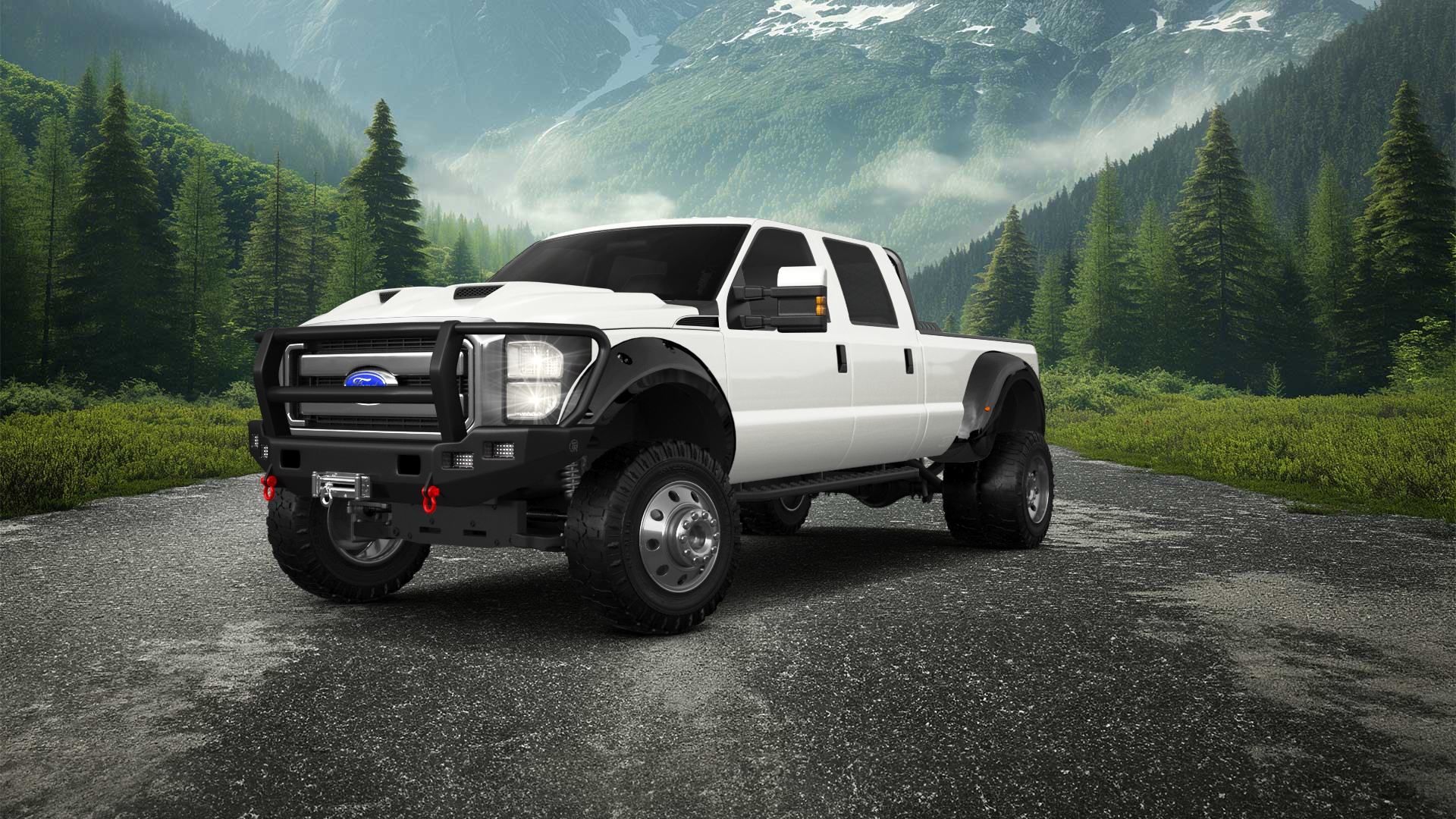 Ford F-350 DRW 4 Door pickup truck 2013