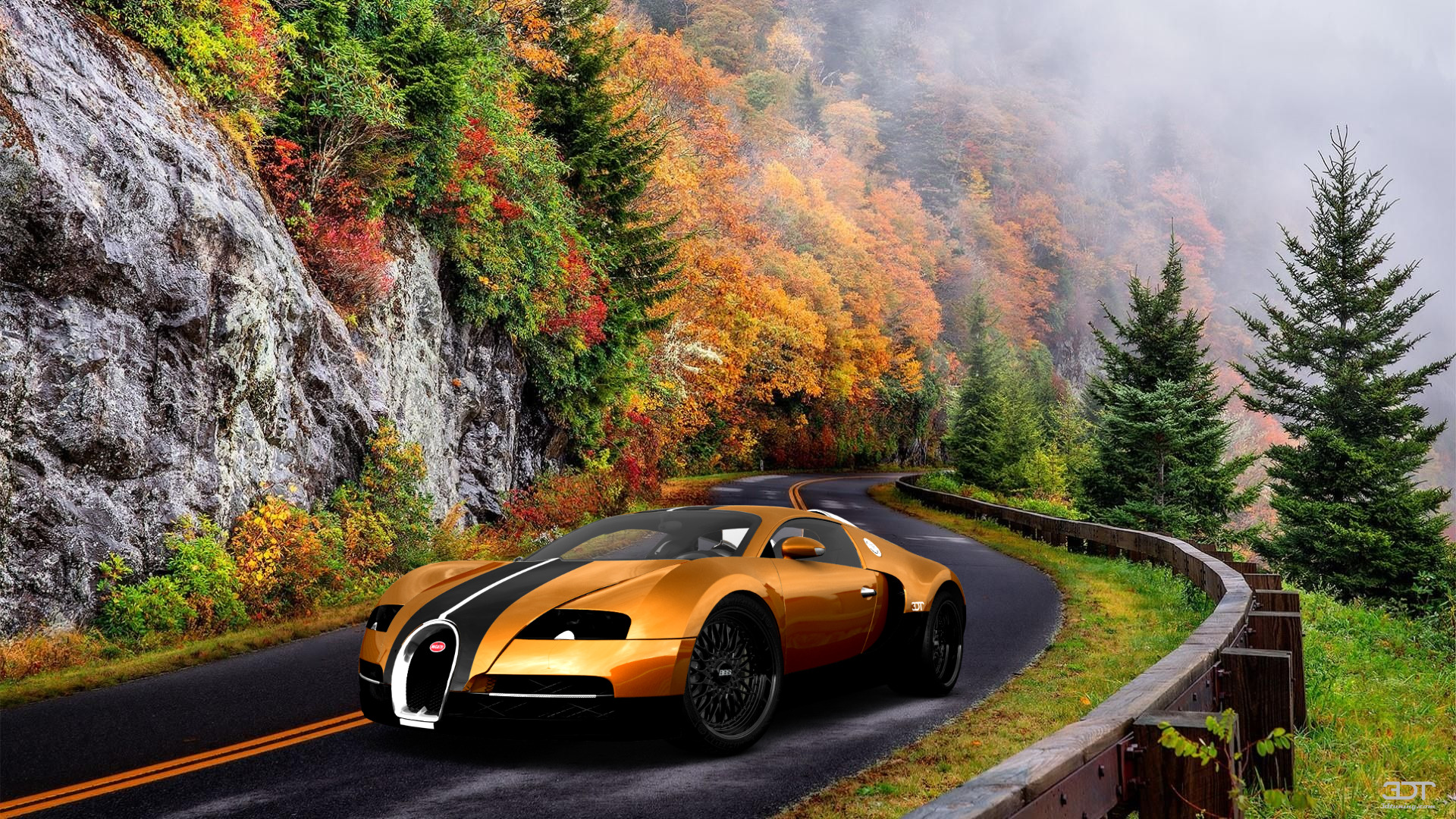 Bugatti Veyron 2 Door Coupe 2005 tuning