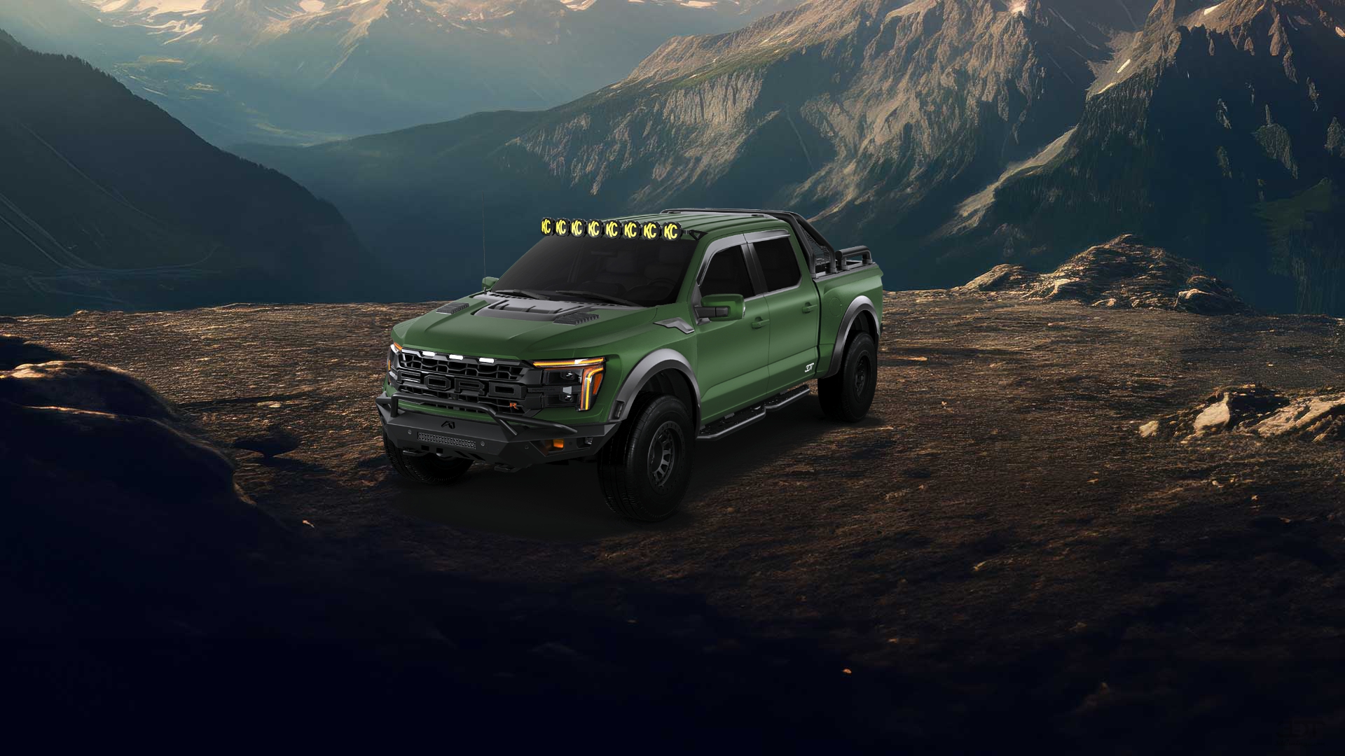 Ford F-150 Raptor 4 Door pickup truck 2024 tuning
