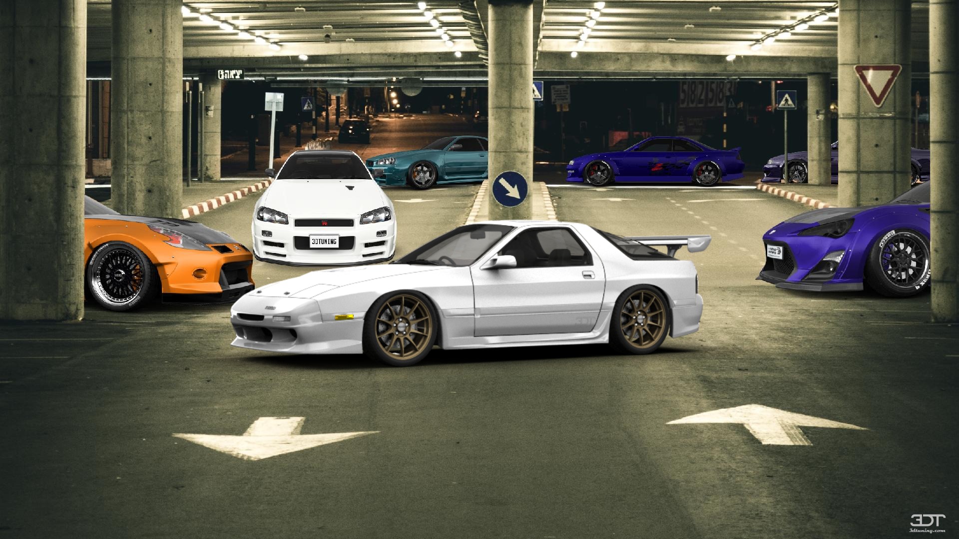 Mazda Savanna RX-7 Coupe 1990 tuning