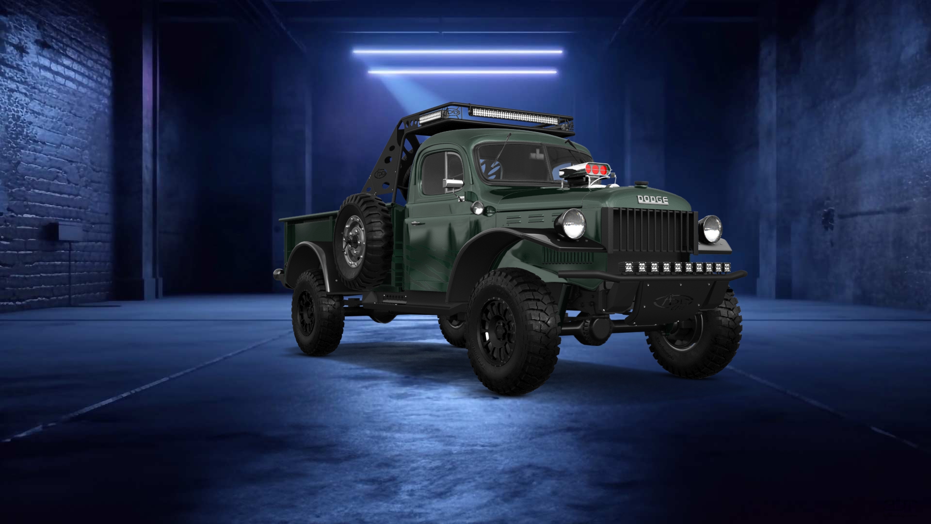 Dodge Power Wagon 2 Door pickup truck 1947
