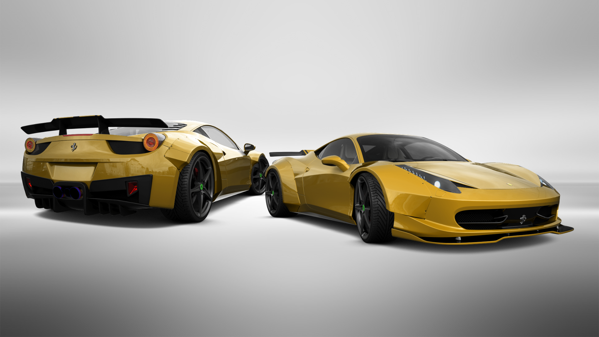 Ferrari 458 Italia 2 door spider 2010 tuning