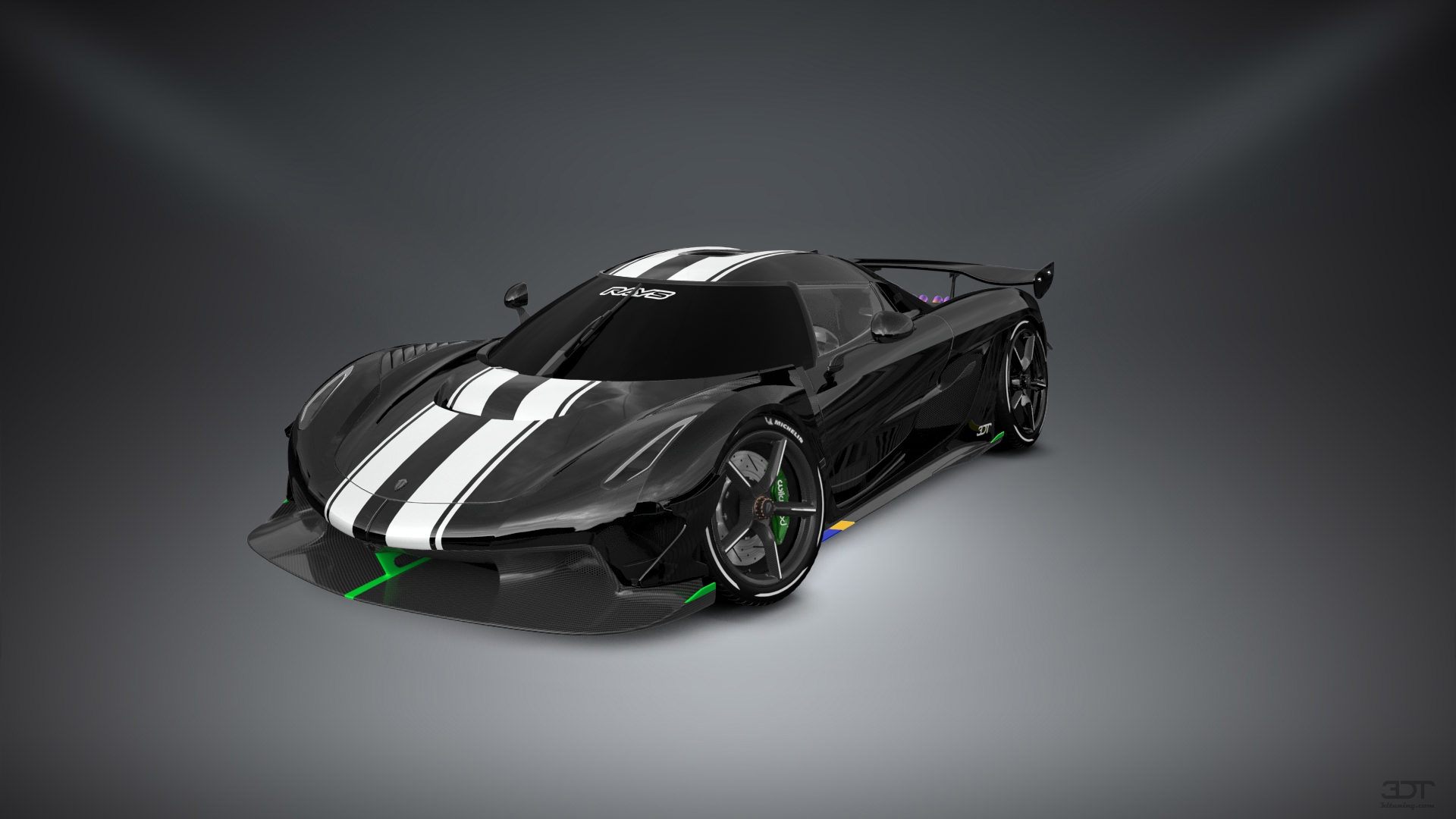 Koenigsegg Jesko 2 door targa top 2020