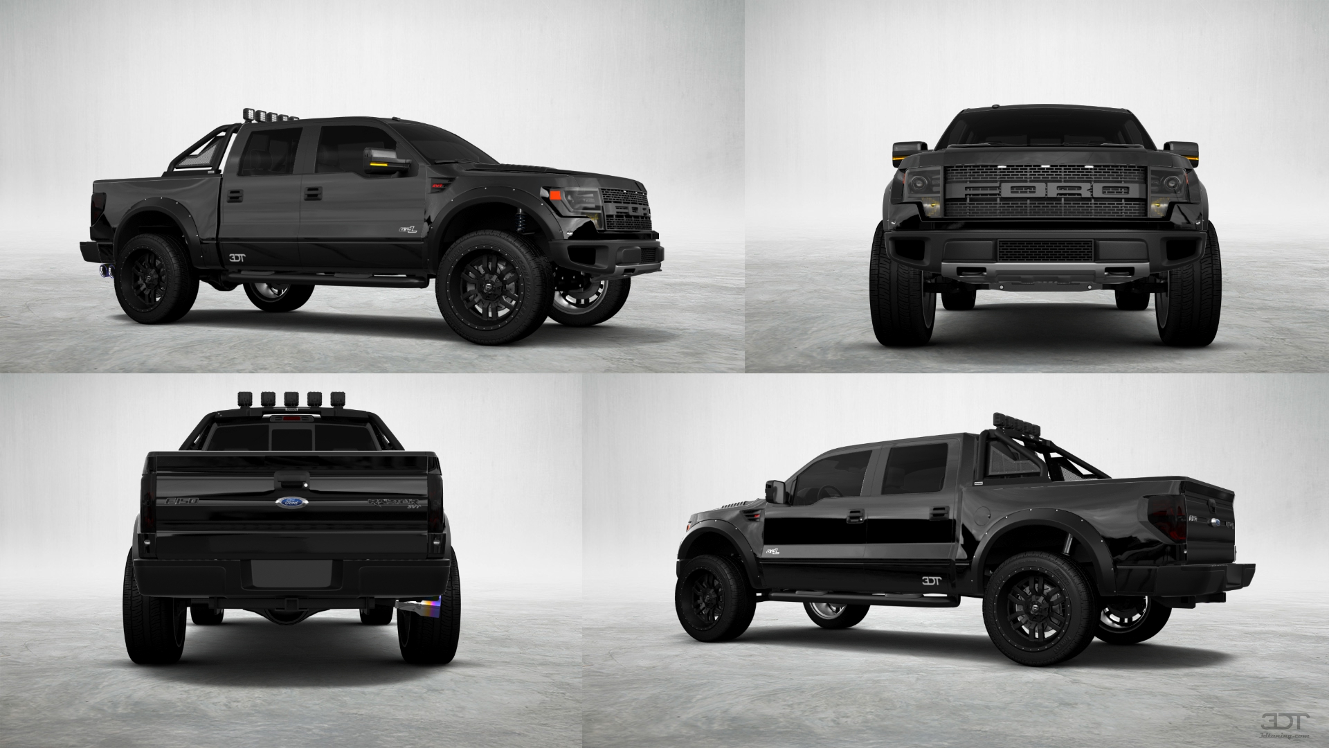 Ford F-150 SVT Raptor 4 Door pickup truck 2013 tuning