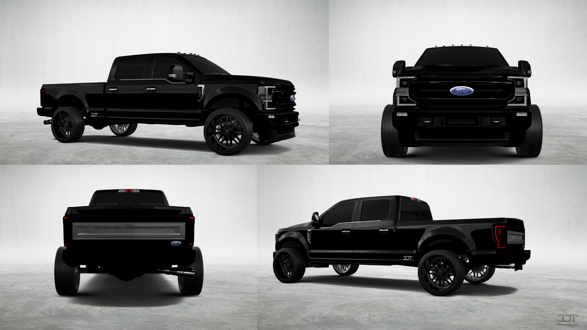 Ford F-250 4 Door pickup truck 2021 tuning