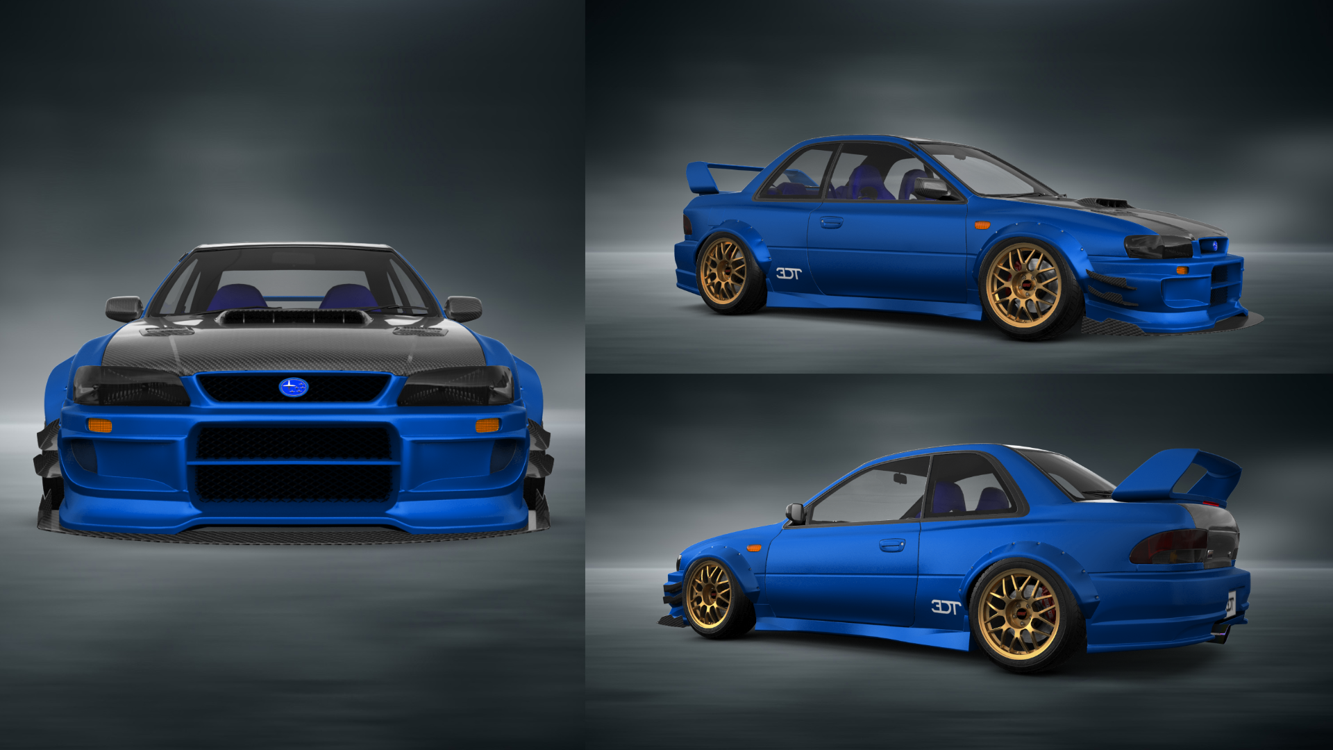 Subaru Impreza WRX STI 22B 2 Door Coupe 2000