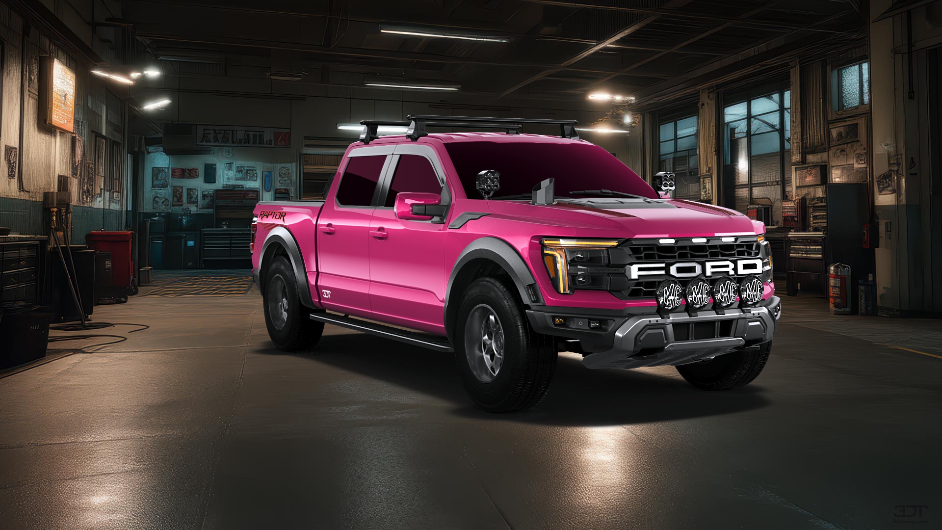 Ford F-150 Raptor 4 Door pickup truck 2024 tuning
