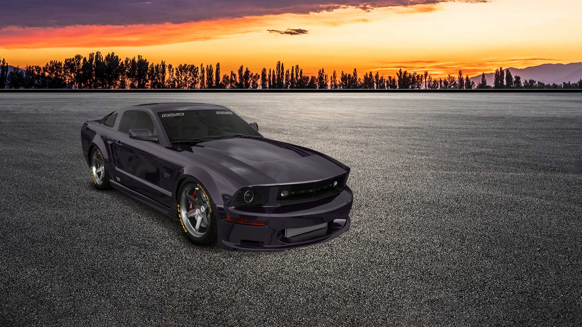 Ford Mustang 2 Door Coupe 2006 tuning