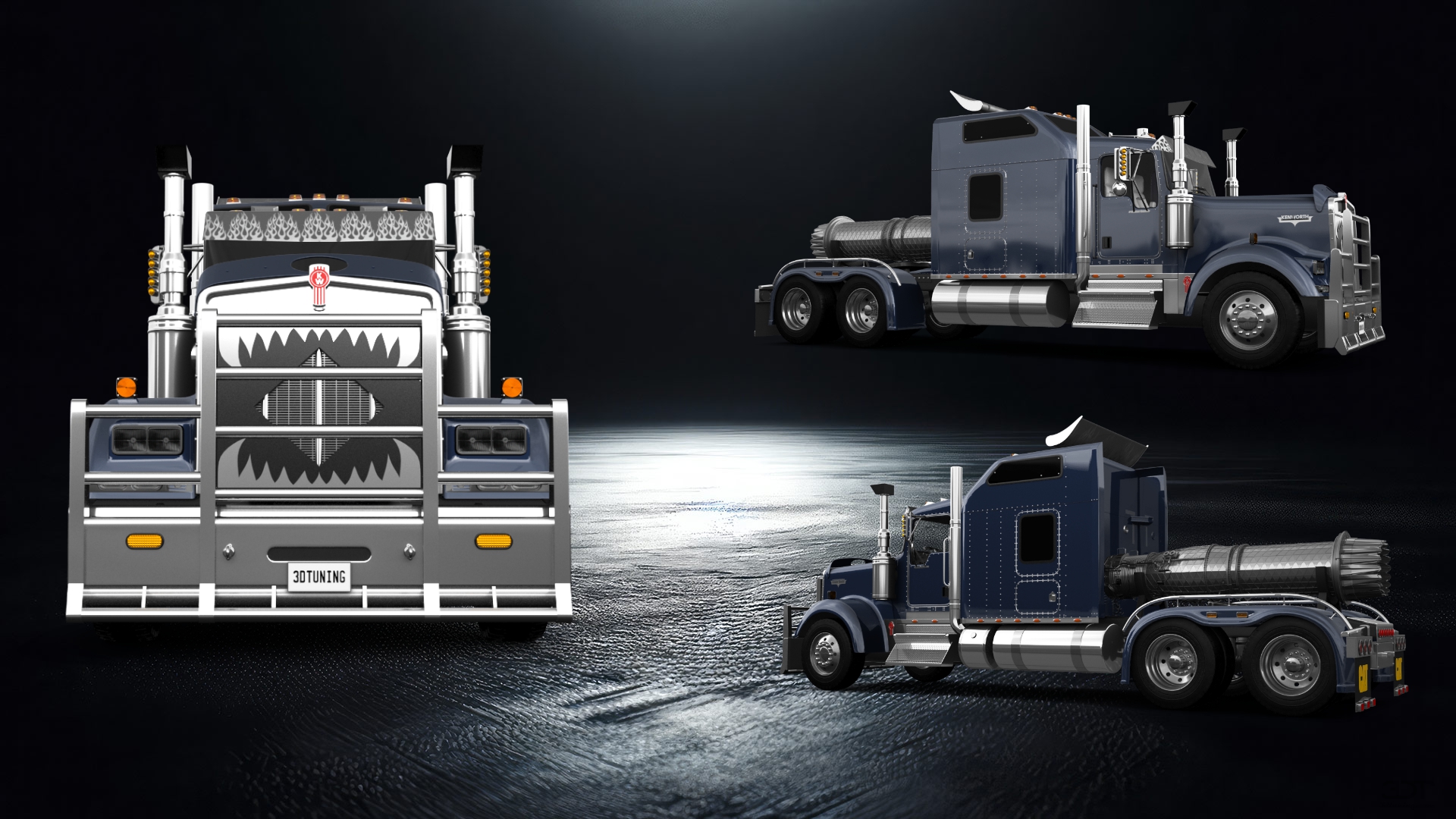 Kenworth W900 Sleeper Cab Truck 2015