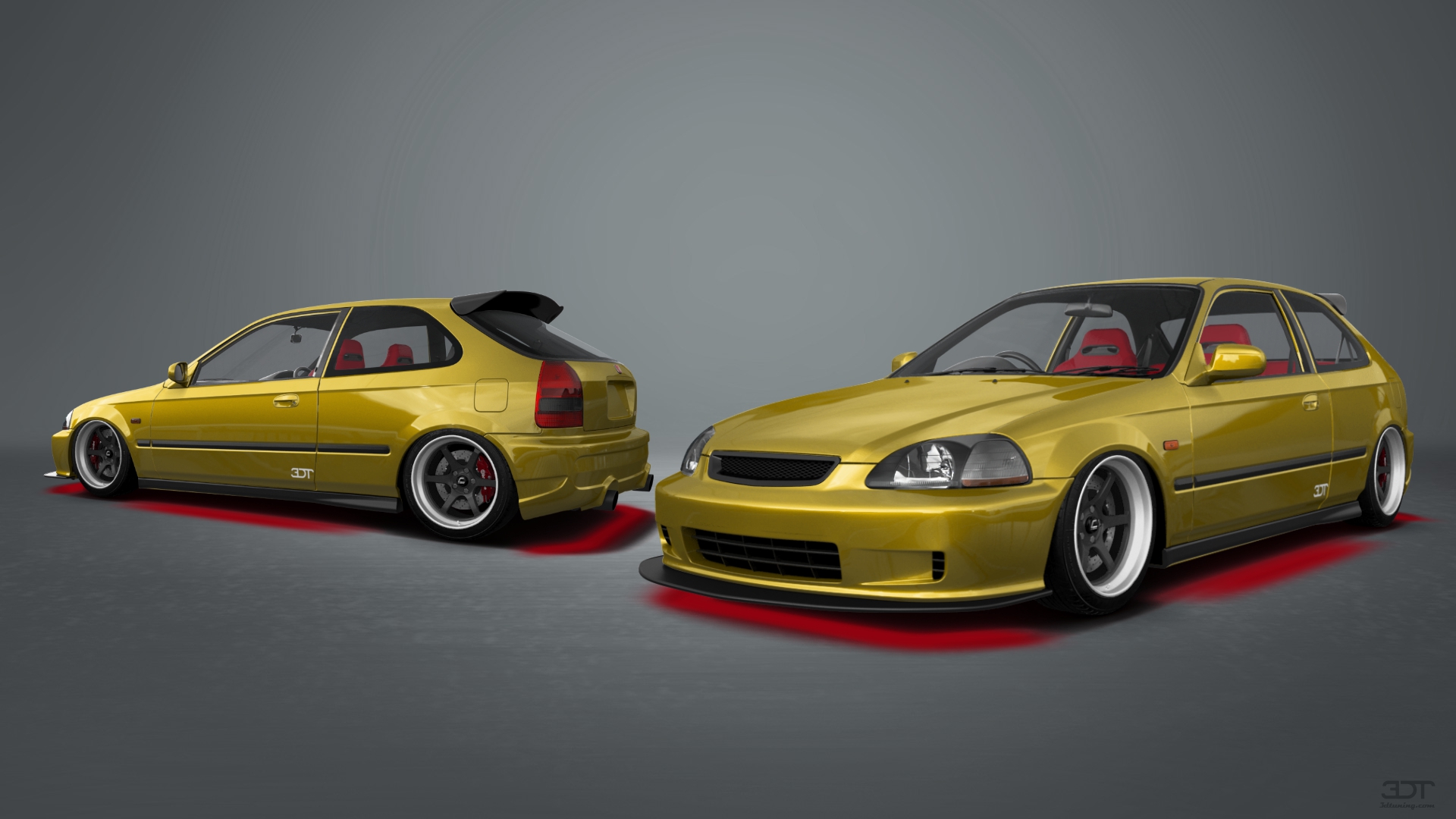 Honda Civic 3 Door Hatchback 1997 tuning
