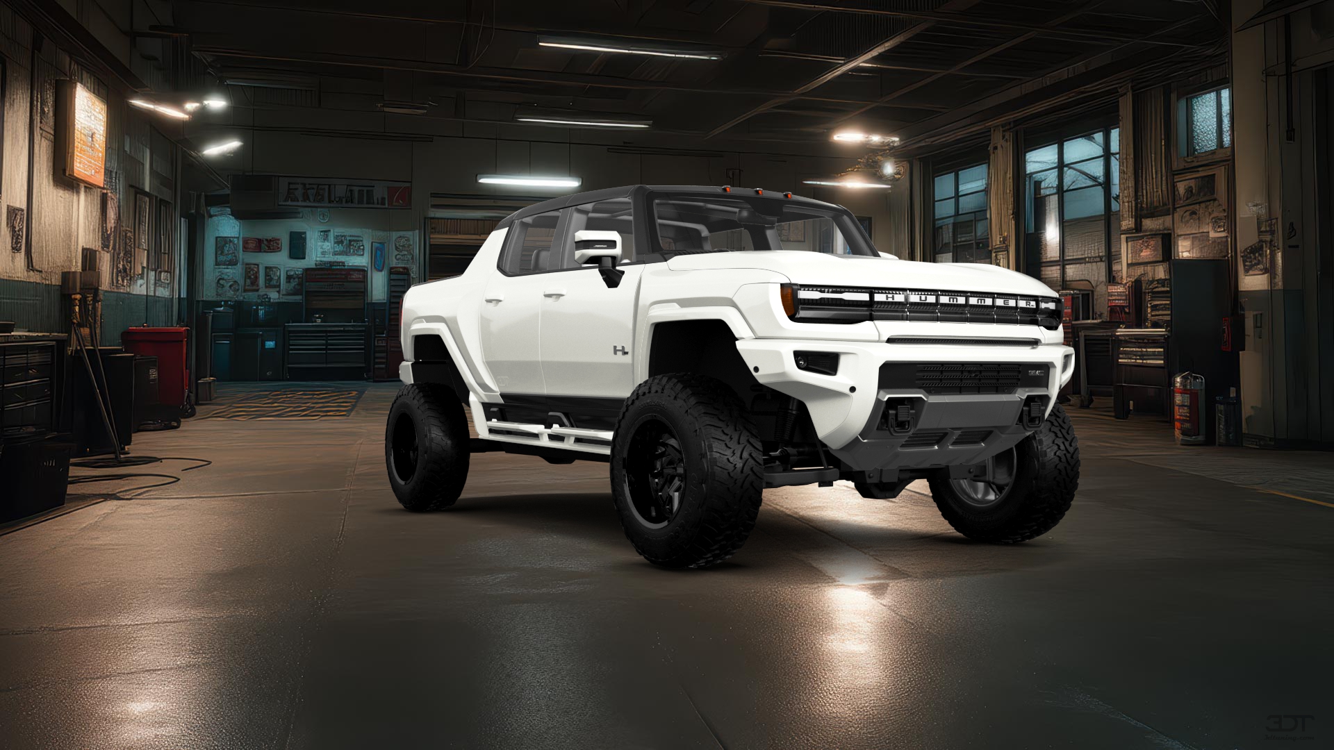GMC Hummer EV 4 Door pickup truck 2021 tuning