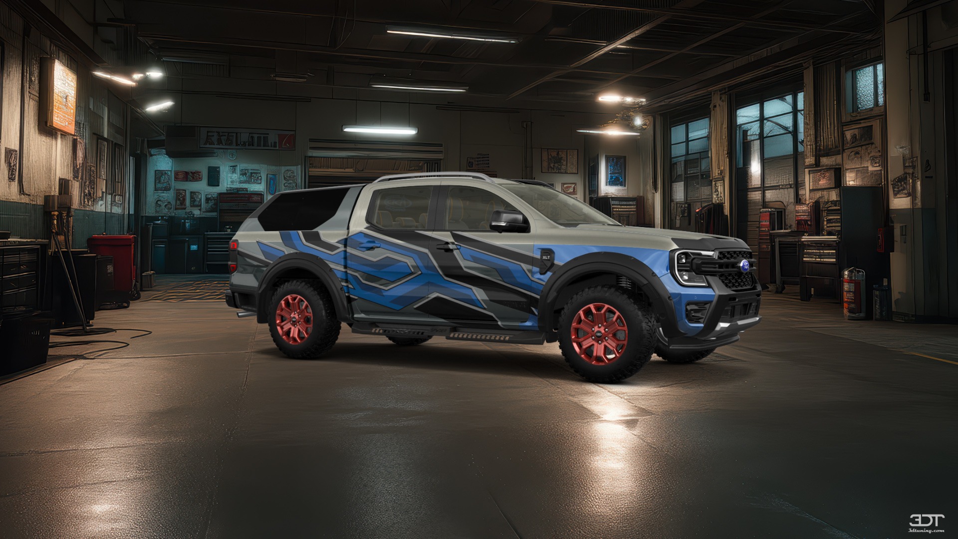 Ford Ranger 4 Door pickup truck 2022 tuning