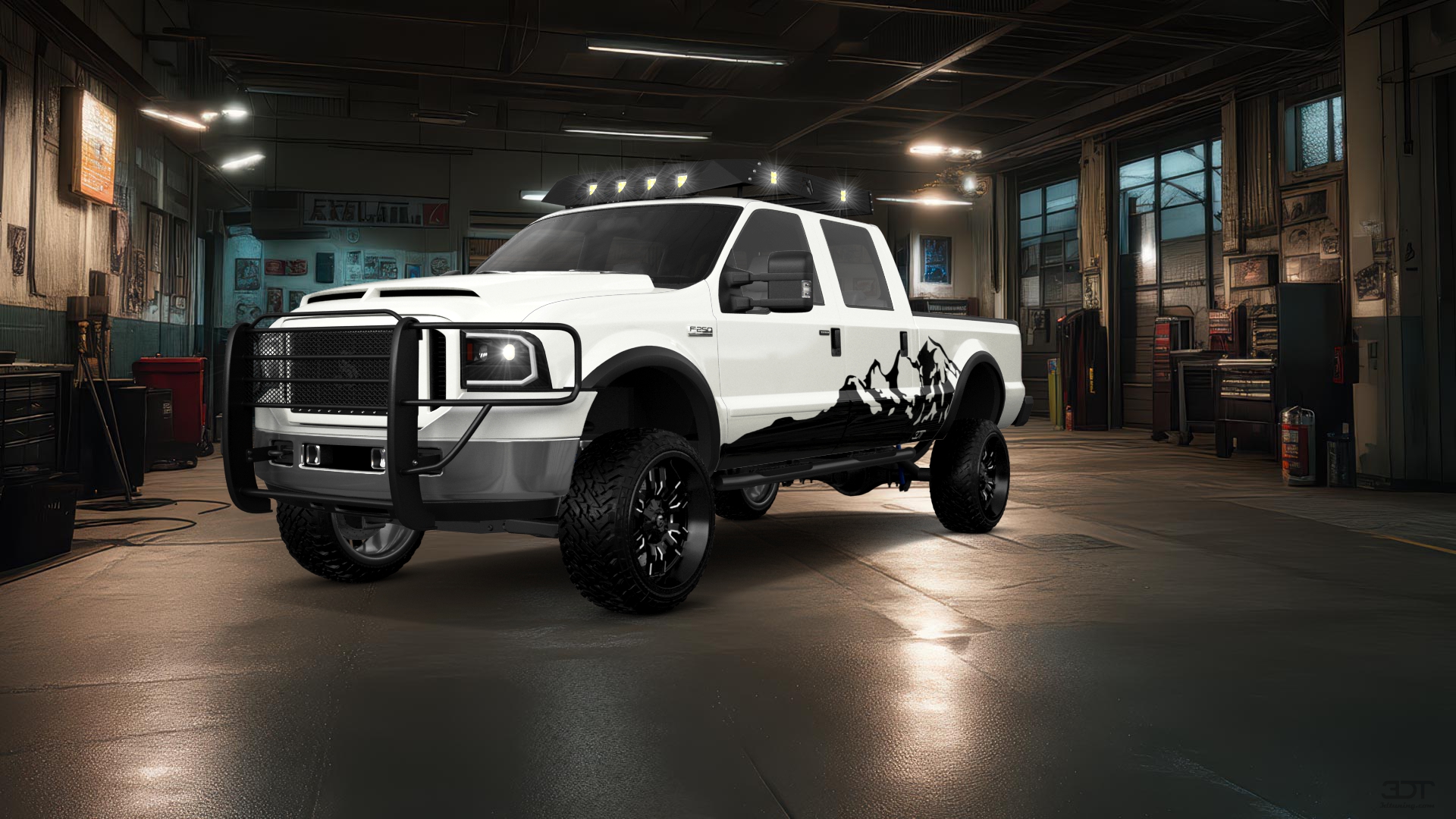 Ford F-250 Crew Cab 4 Door pickup truck 1999 tuning