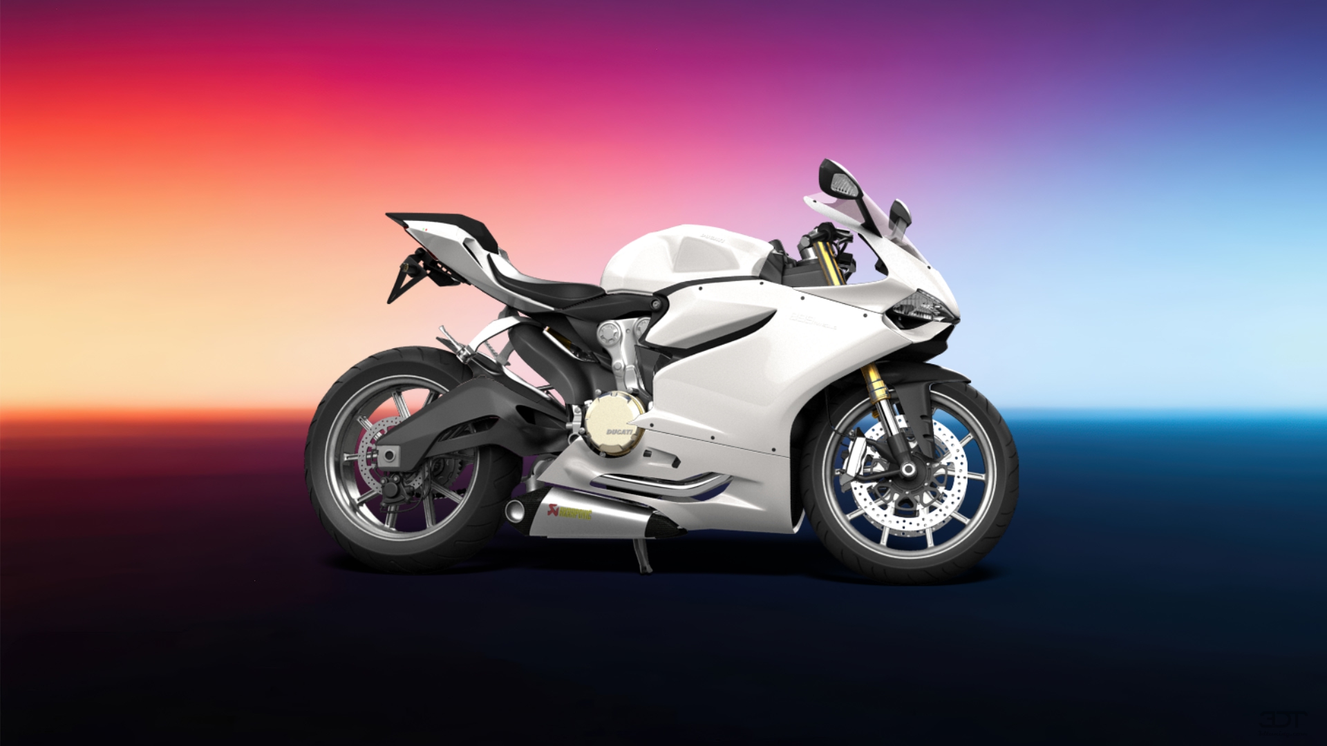 Ducati 899 Panigale Sport Bike 2015 tuning