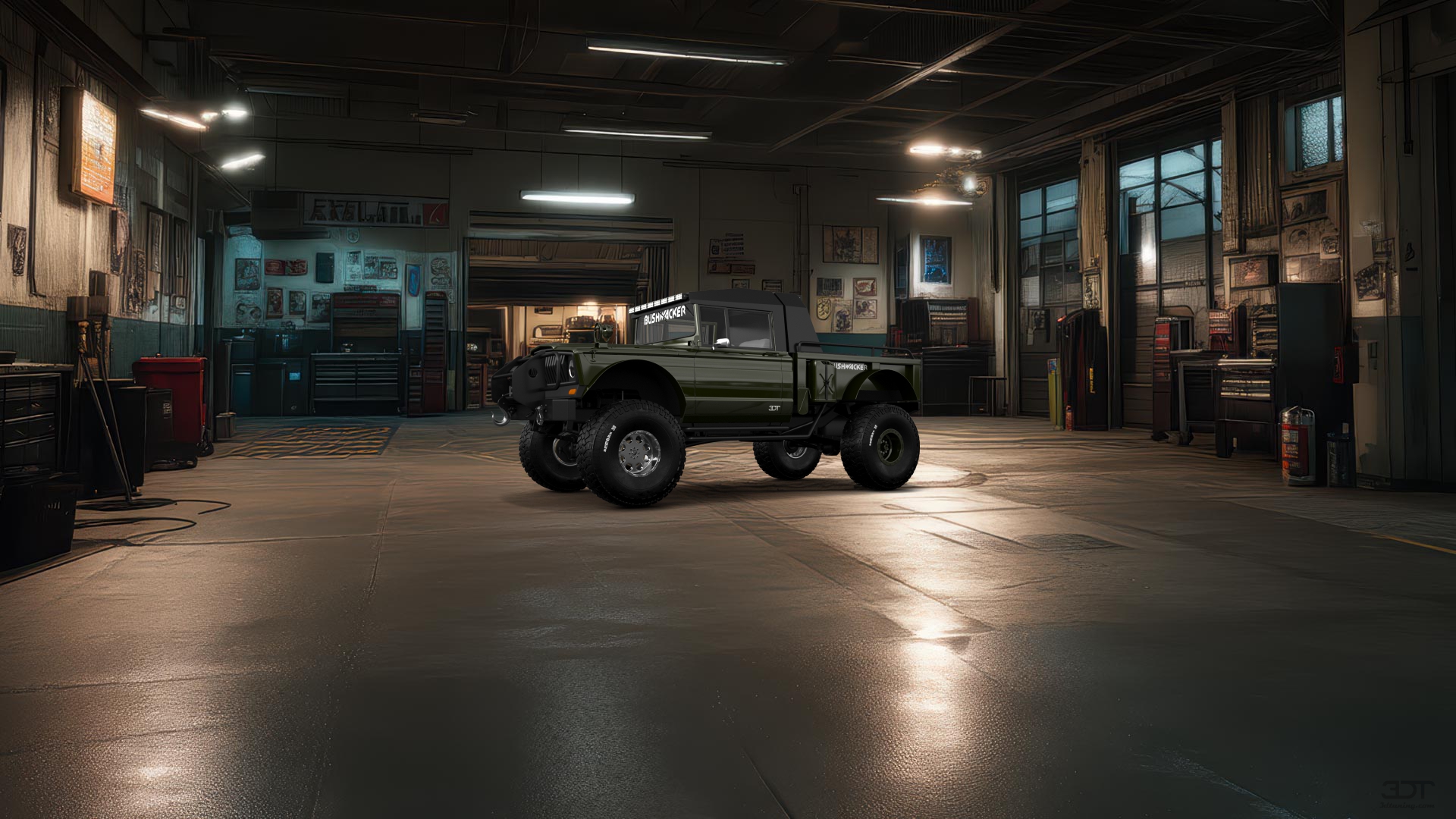 Jeep Kaiser M715 2 Door pickup truck 1968 tuning